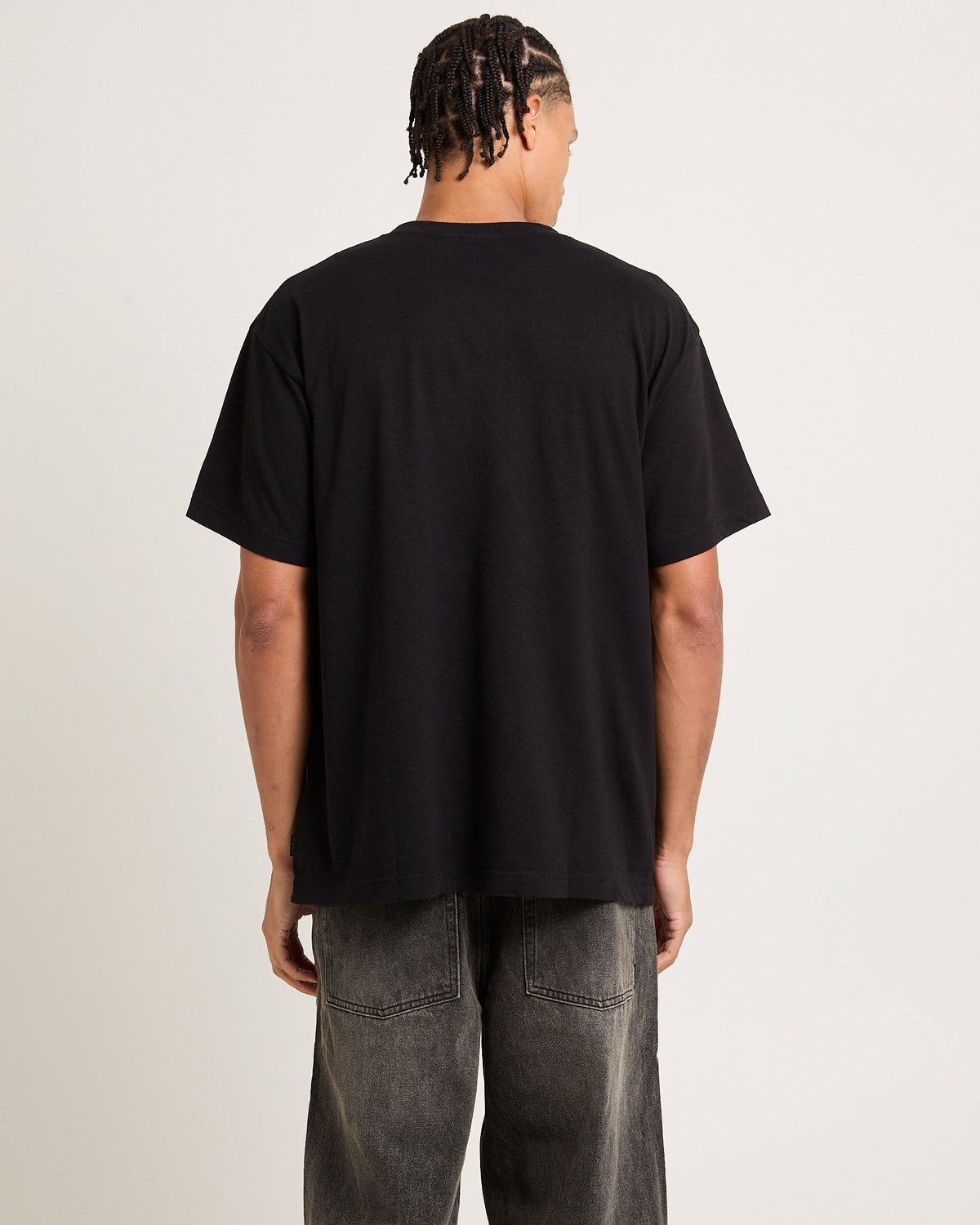 High Priority Boxy T-Shirt Black