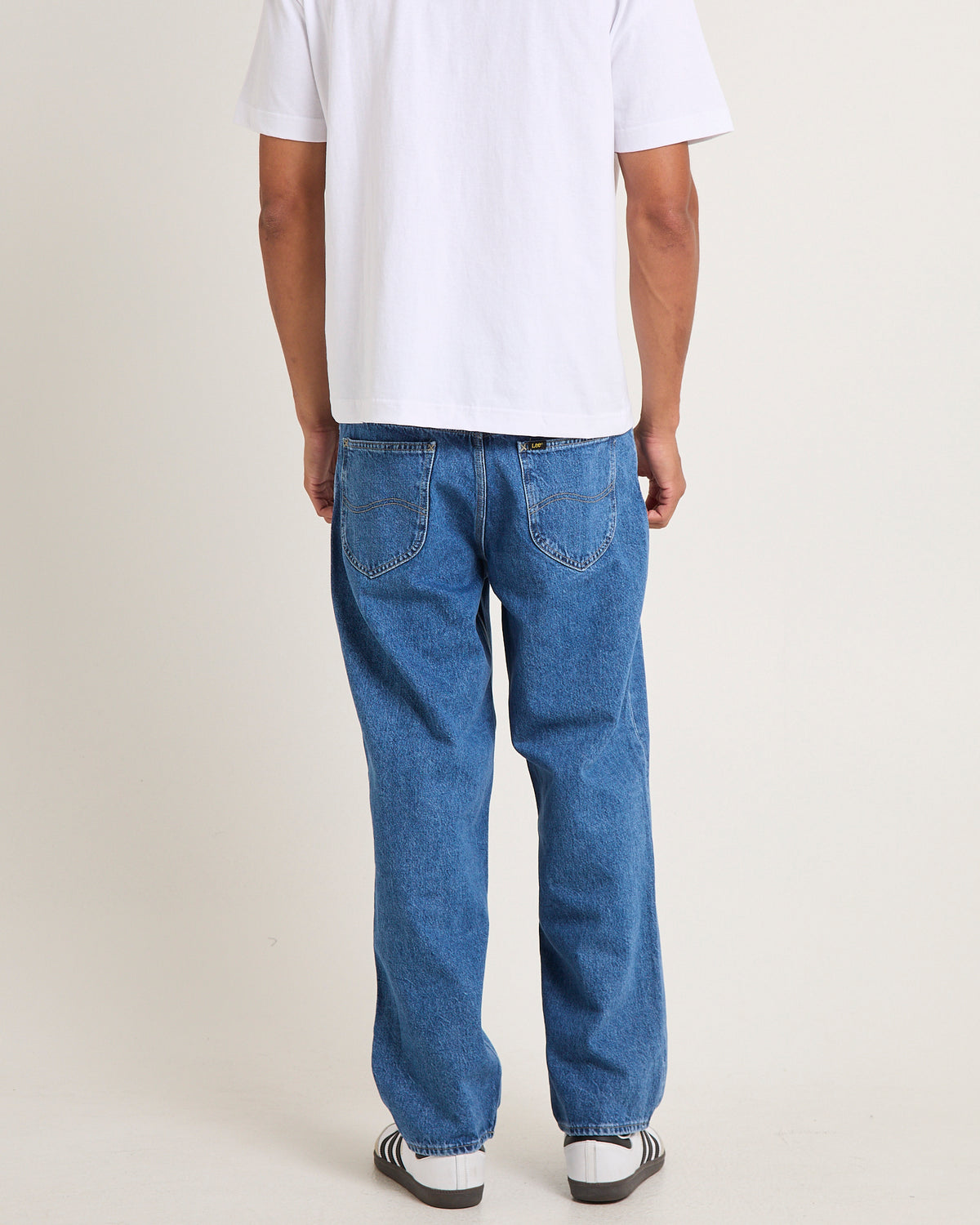 L-Four Baggy Denim Jeans Rooftop Blue Rooftop Blue