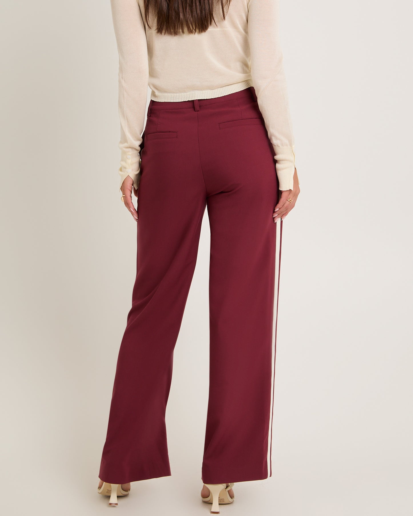 Leon Stripe Detail Suit Pants