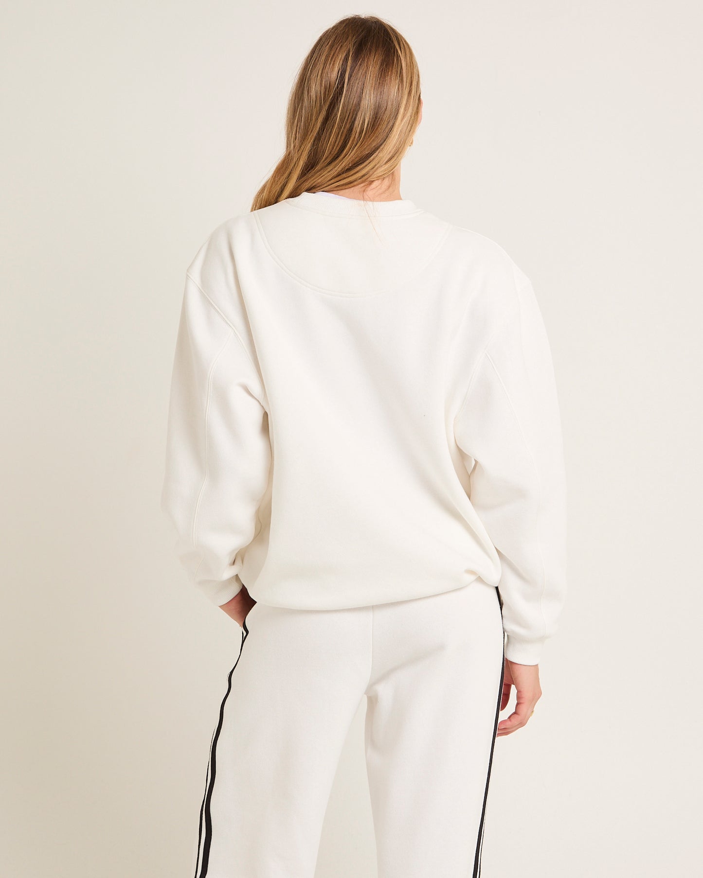 Spiros Oversized Crew Jumper