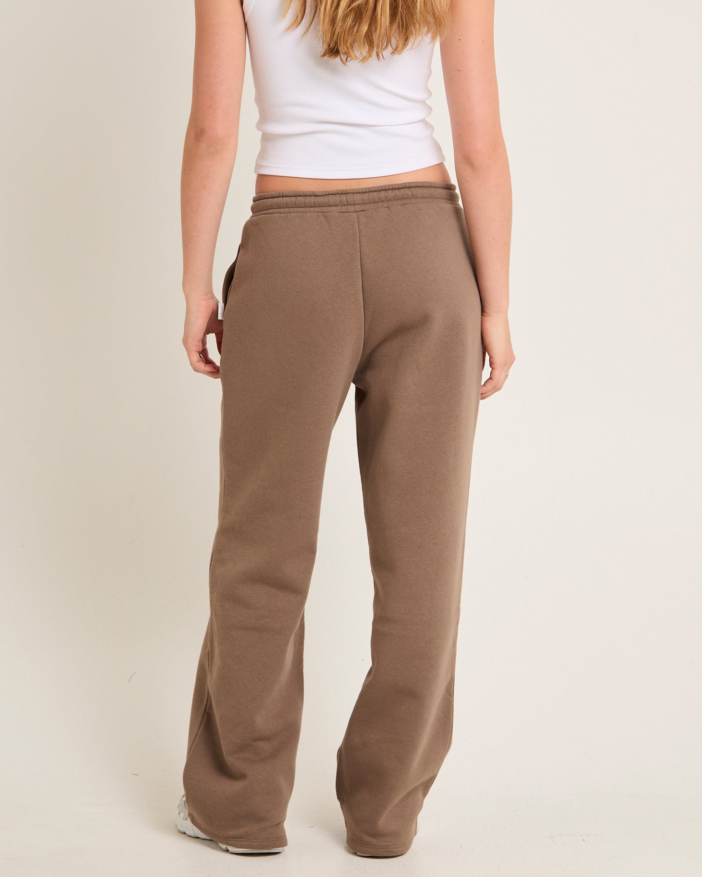 Subtitled Baggy Track Pants