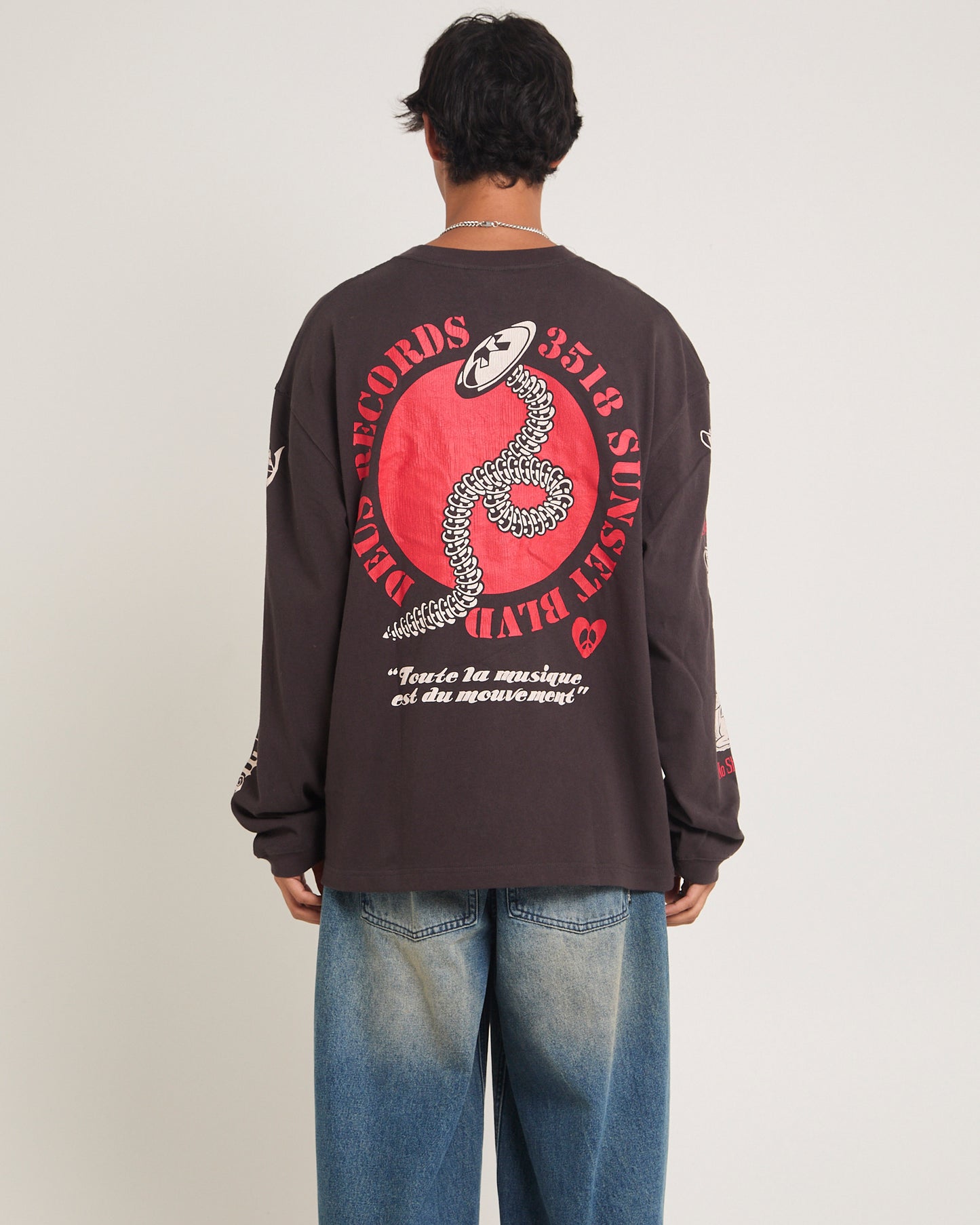 Dancing Ghost Long Sleeve T-Shirt