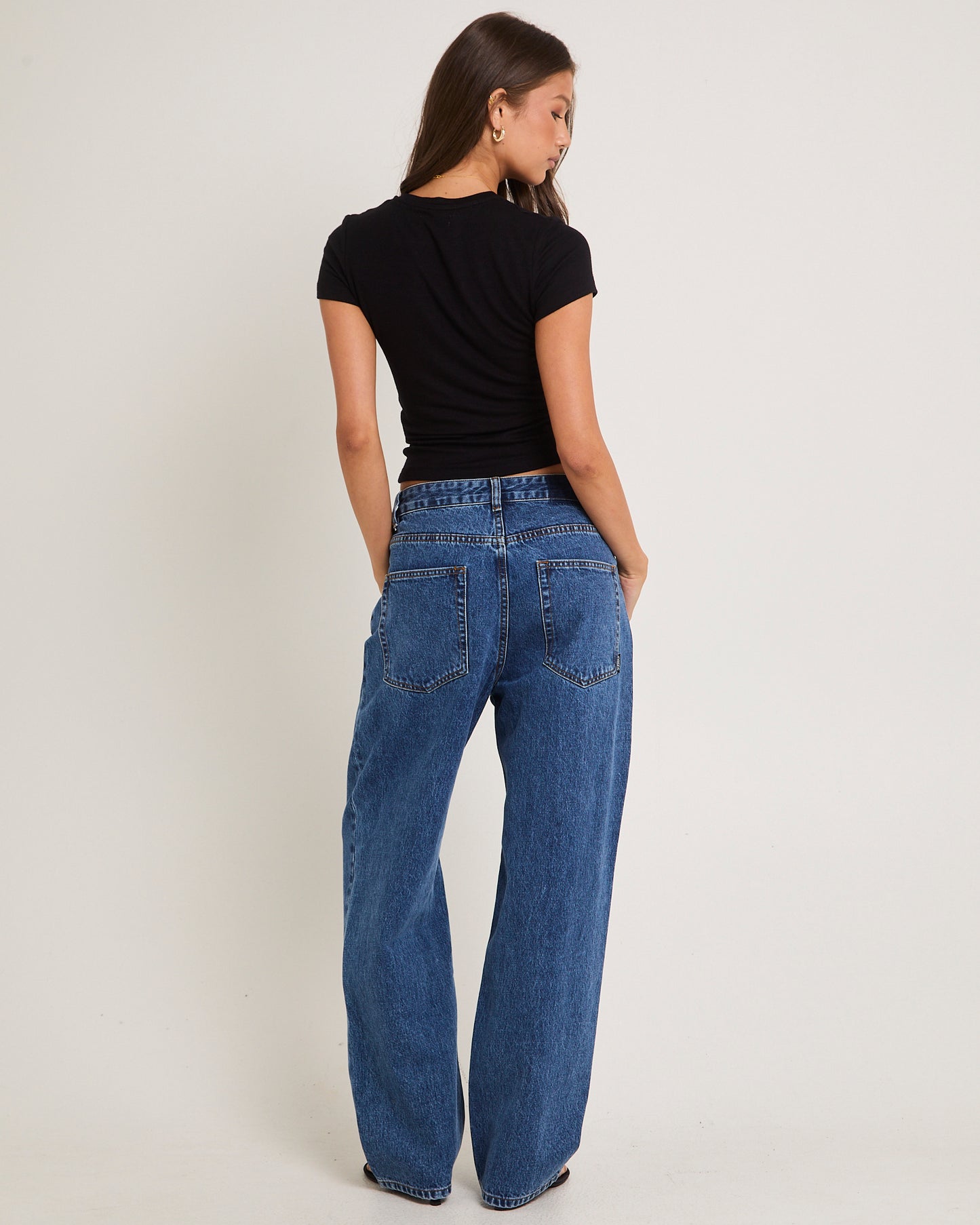 Bobby Baggy Dad Denim Jeans Petite