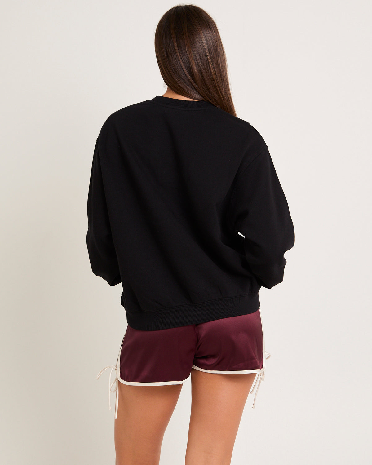 Pixie Crew Neck Jumper BLACK