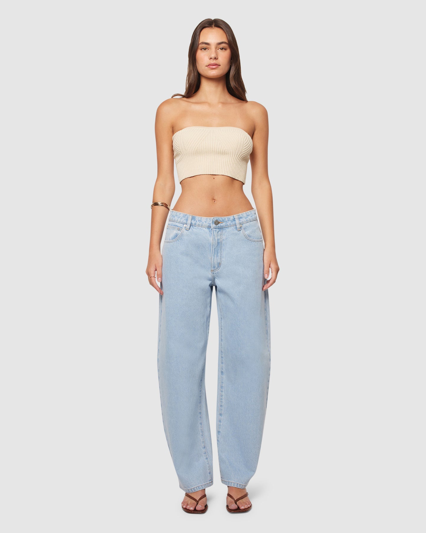 95 Mid Barrel Denim Jeans Kendall