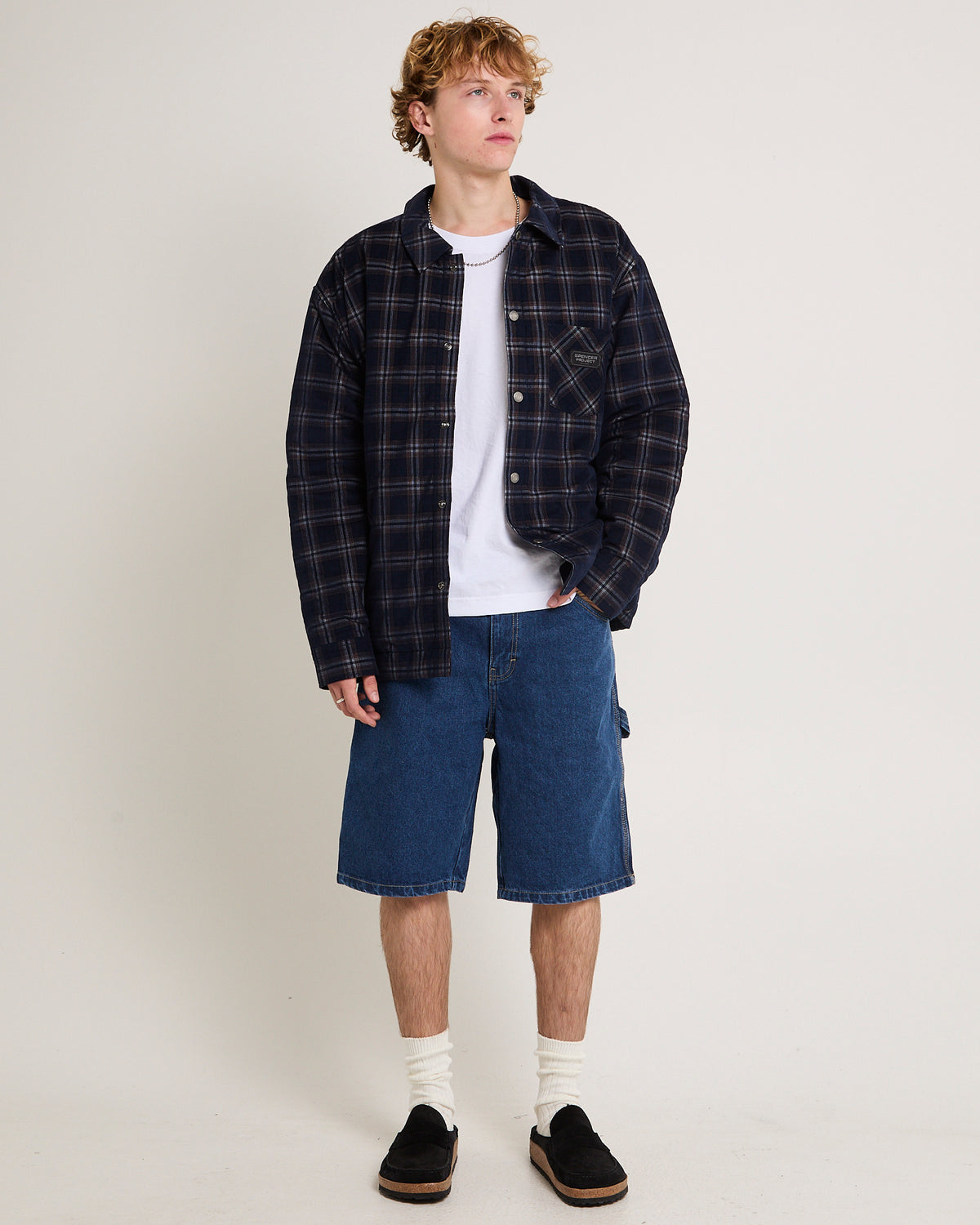 SDX200 11'' Relaxed Fit Denim Carpenter Shorts STONE WASHED INDIGO