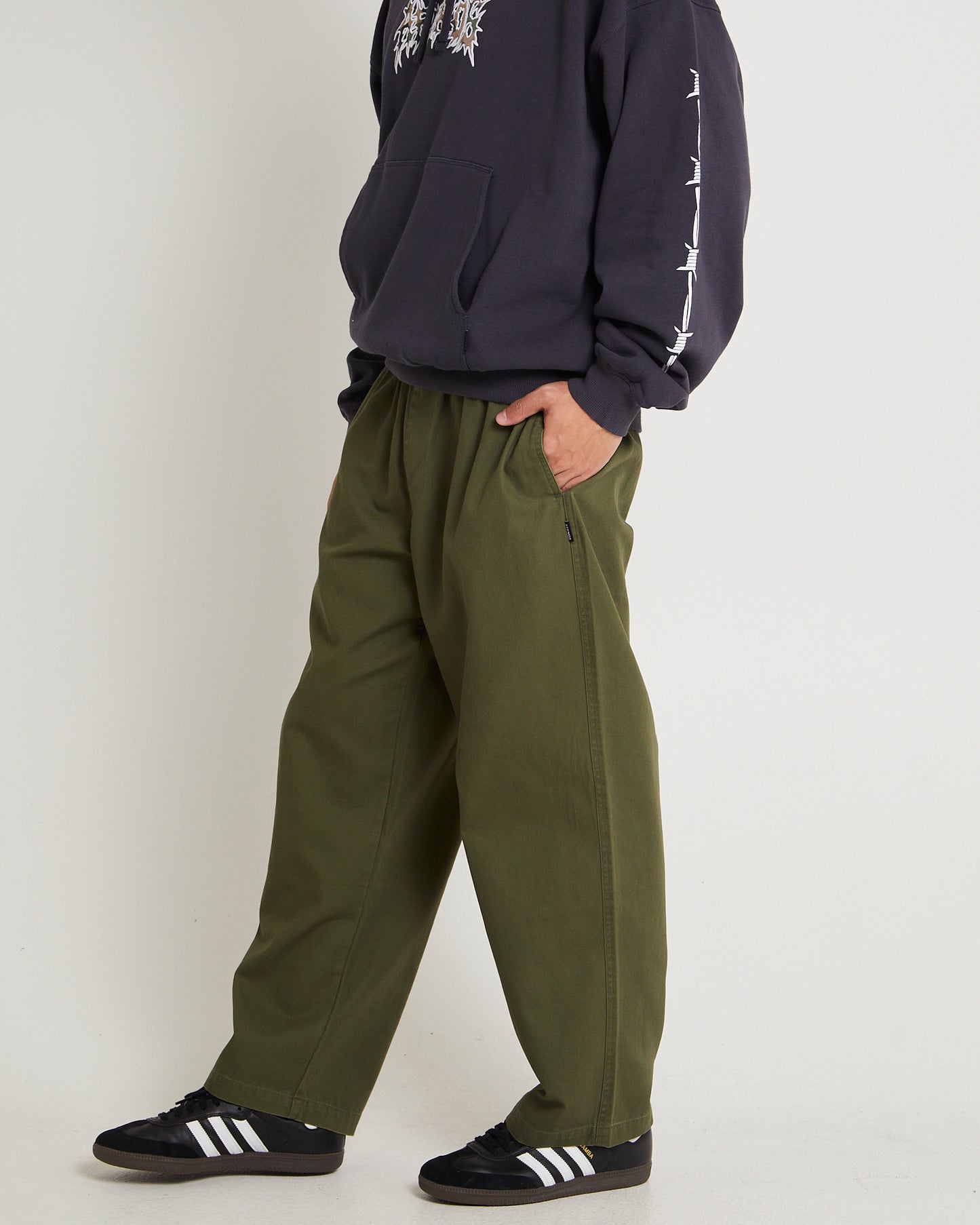 Ninety Eights Elastic Waist Pants