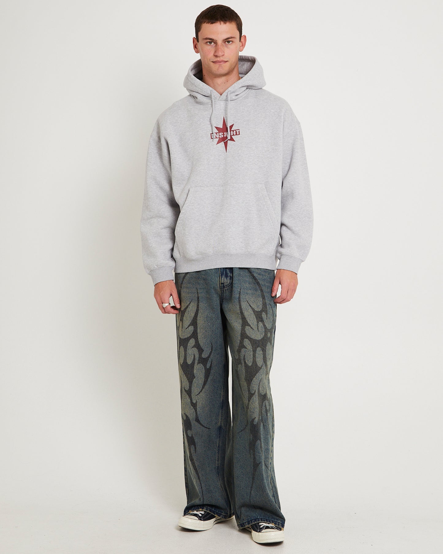 Fluid Baggy Denim Jeans