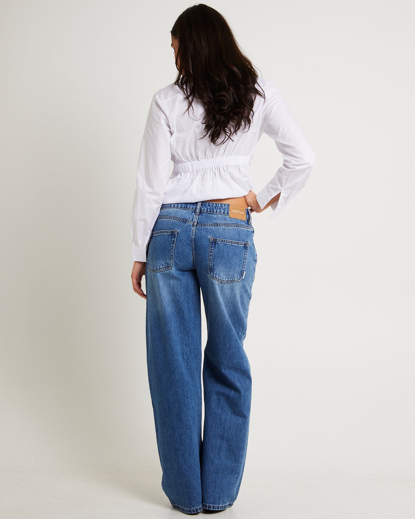 Maylee Low Rise Relaxed Denim Jeans