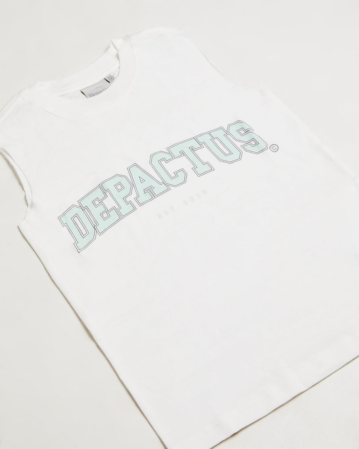 Collegiate Muscle Tank WHITE