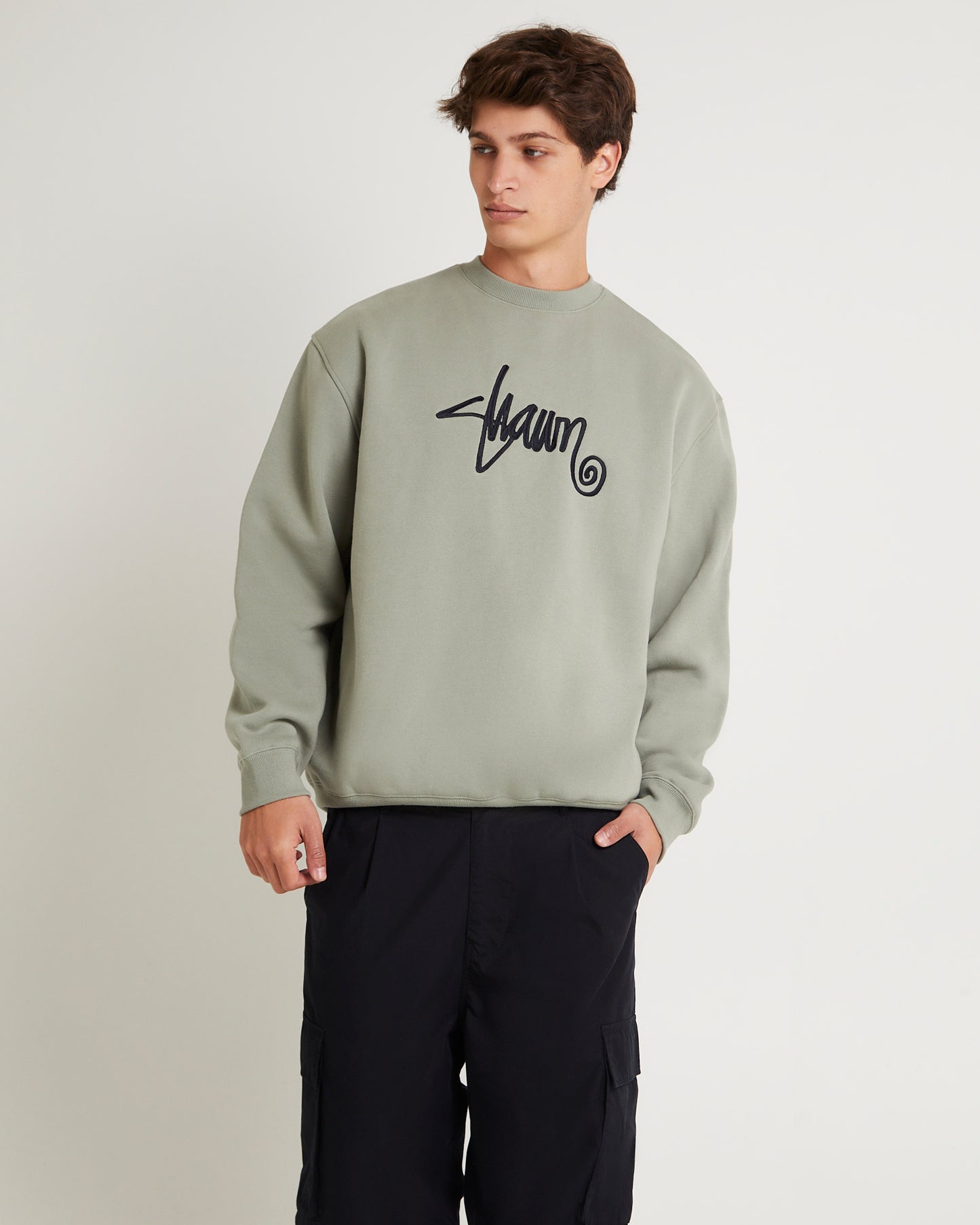 Shawn Script Crew Sweatshirt