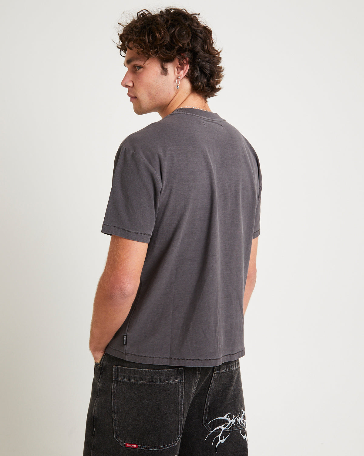 Lover Shrunken T-Shirt WASHED BLACK