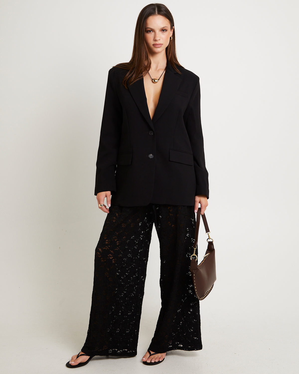 Amiri Oversized Blazer BLACK