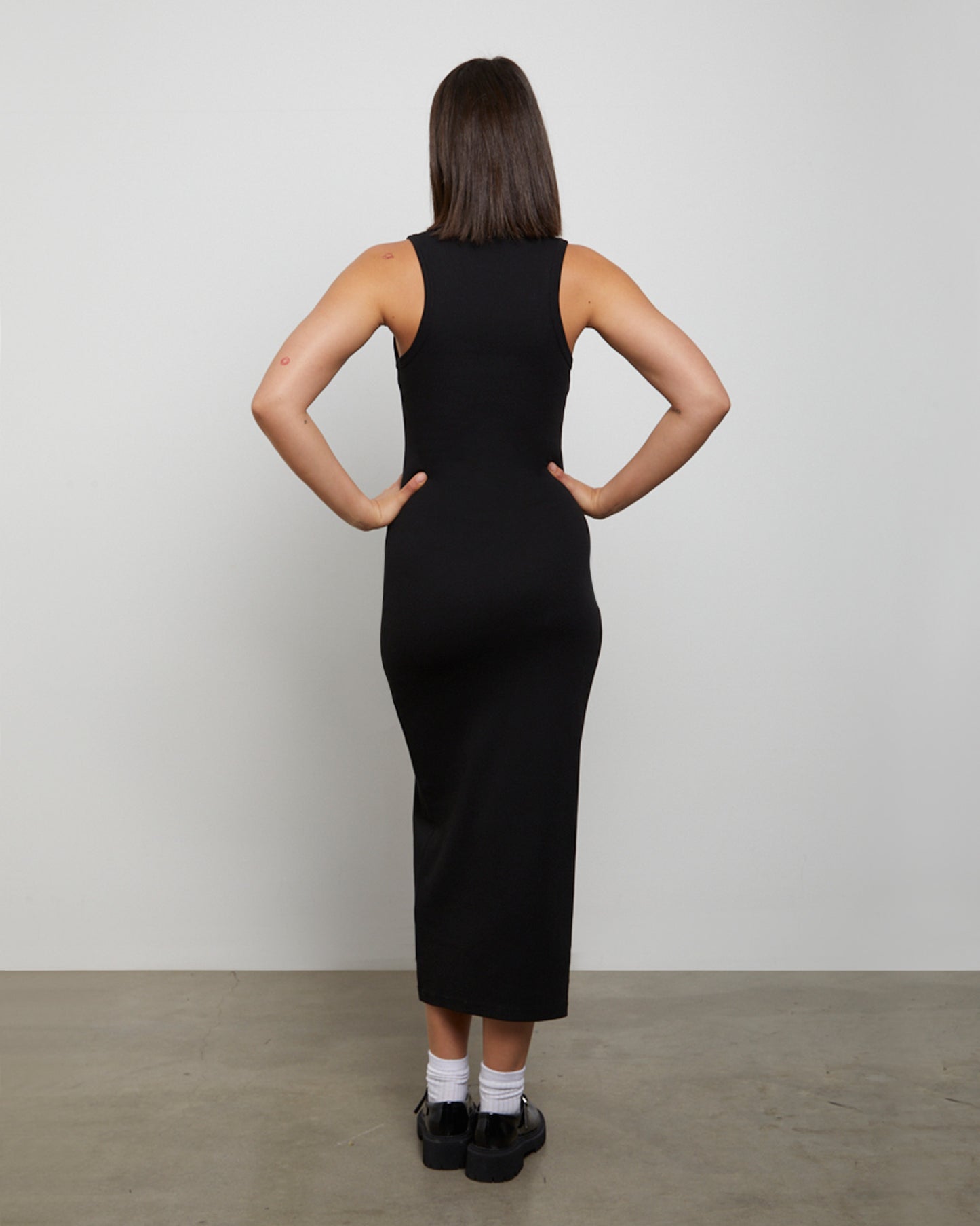 Racer Back Midi Dress