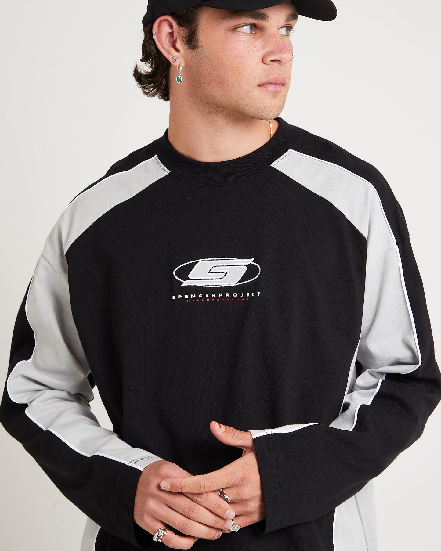 Glitch Y2K Long Sleeve T-Shirt
