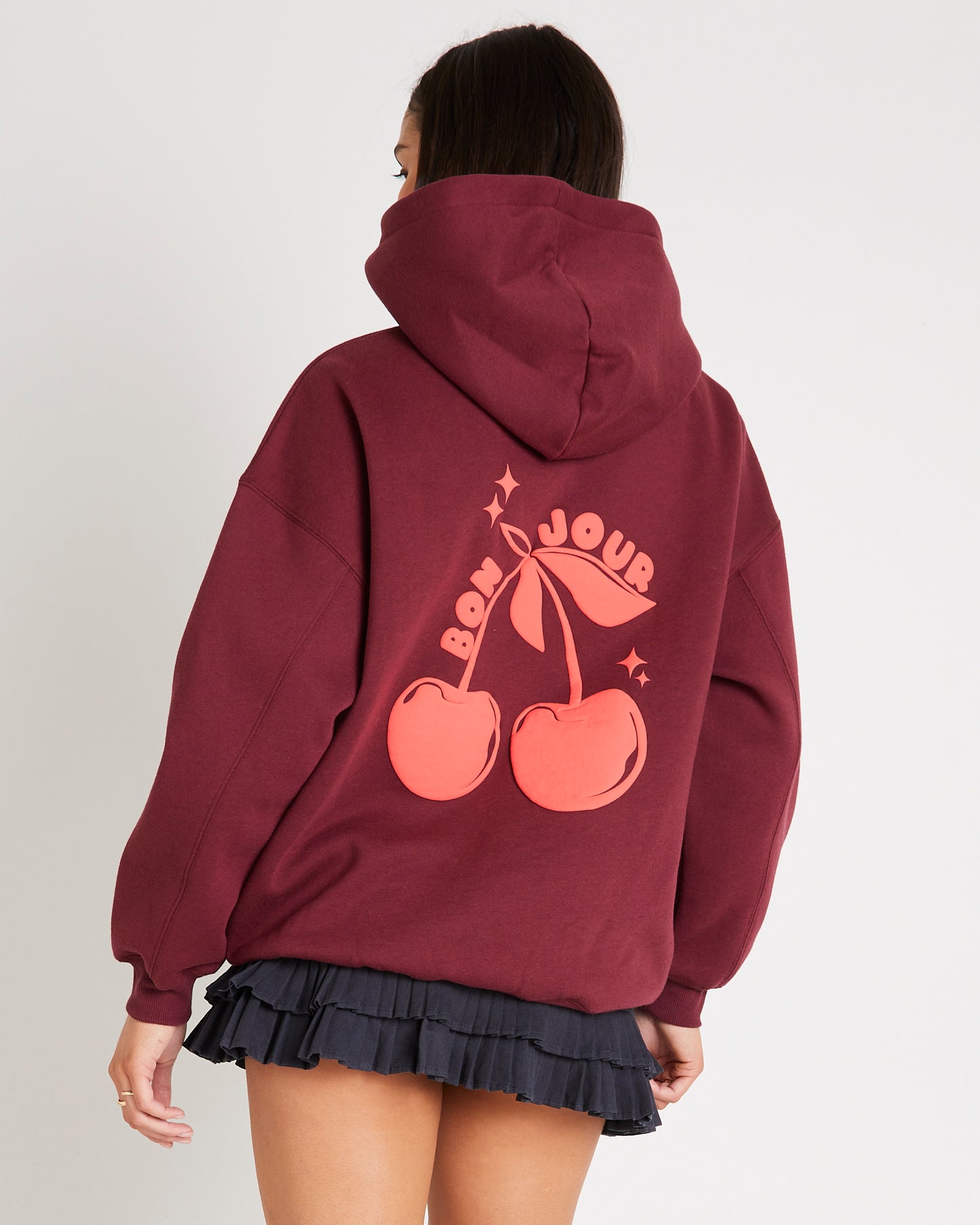 Bonjour Oversized Hoodie