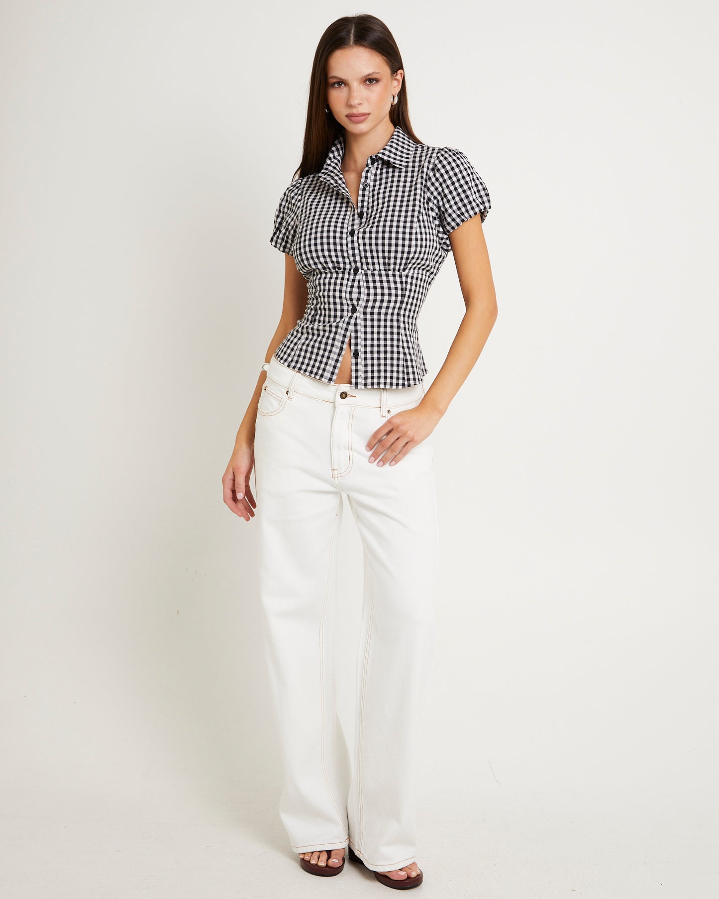 Monica Check Shirt