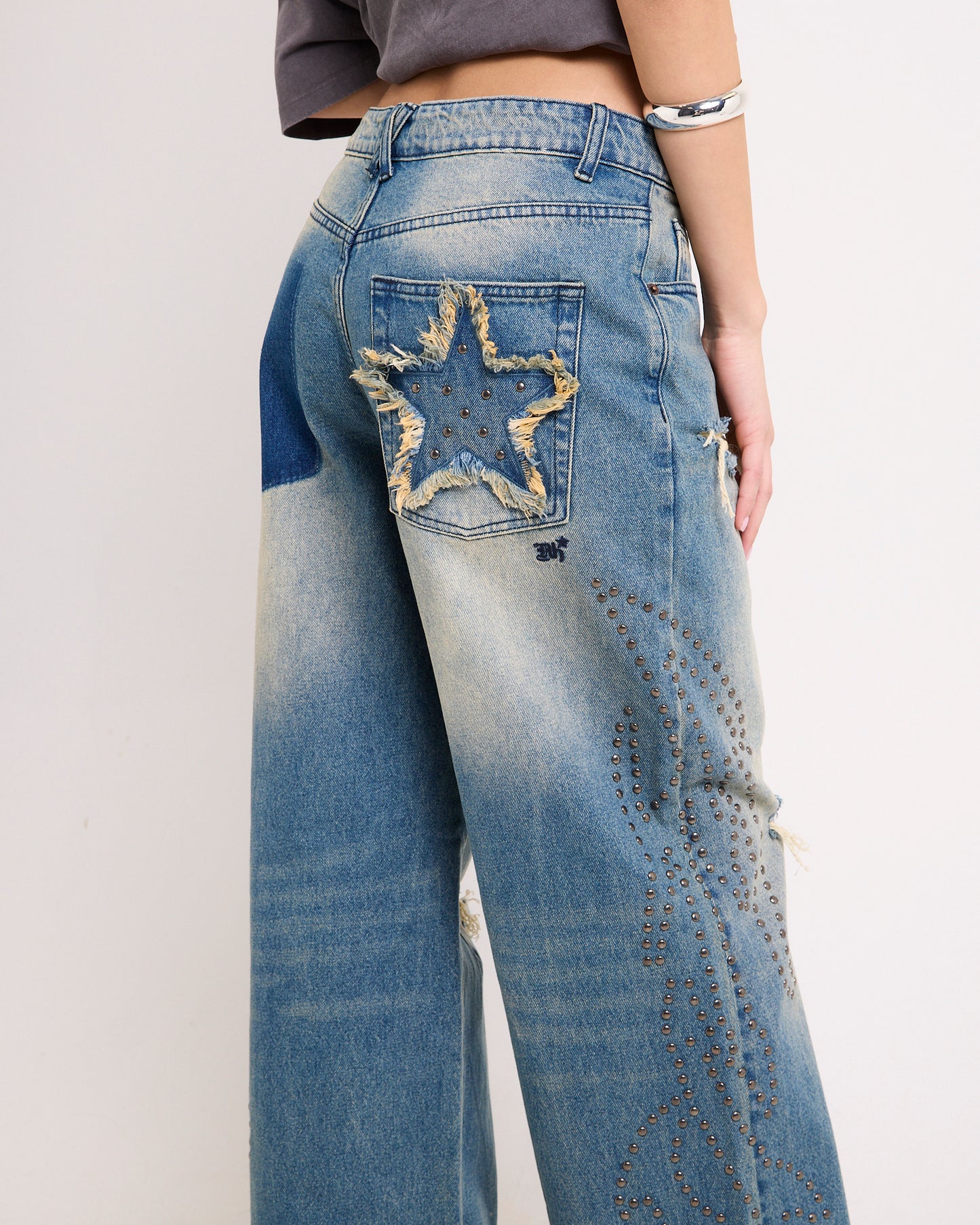 Jumbo Tribal Denim Jeans