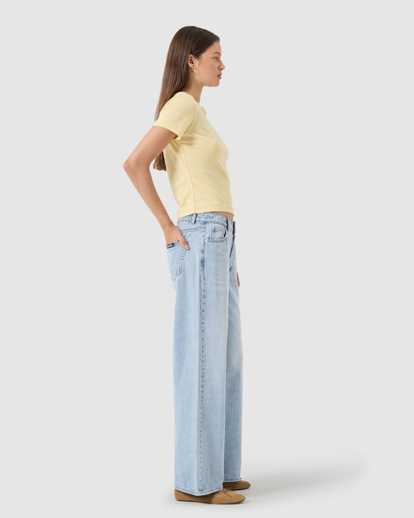Kate Baggy Denim Jeans Breezy Blue