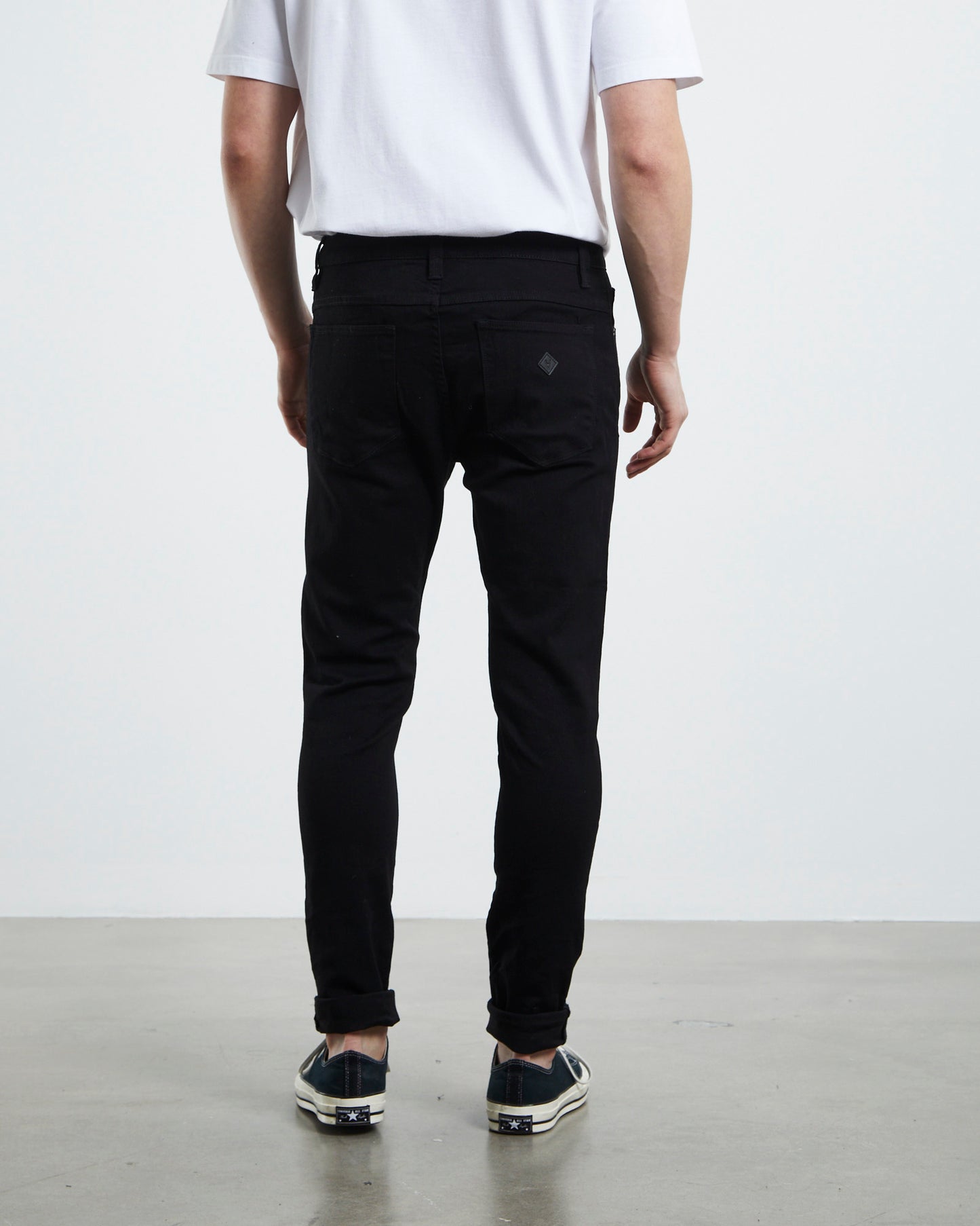 A Dropped Skinny Denim Jeans Mirror