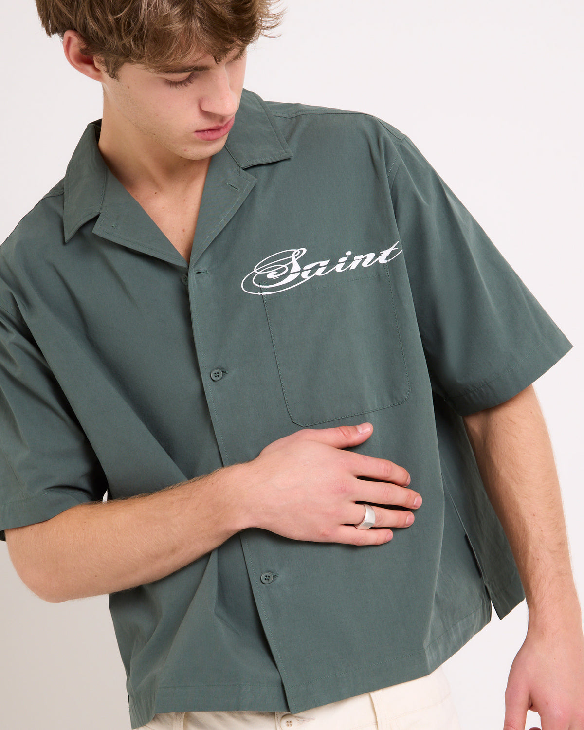 El Porter Short Sleeve Shirt GREEN
