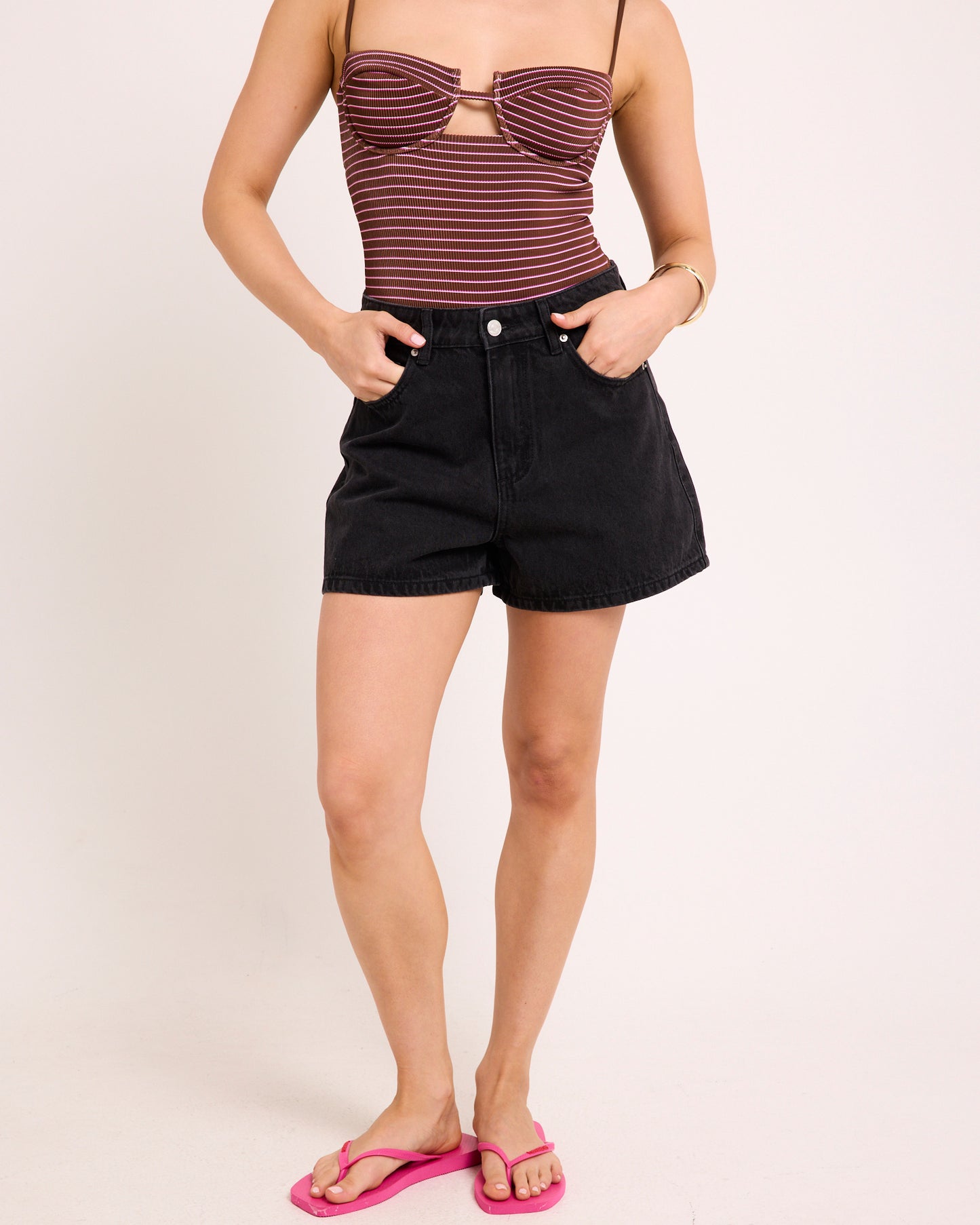 Meka Denim Shorts