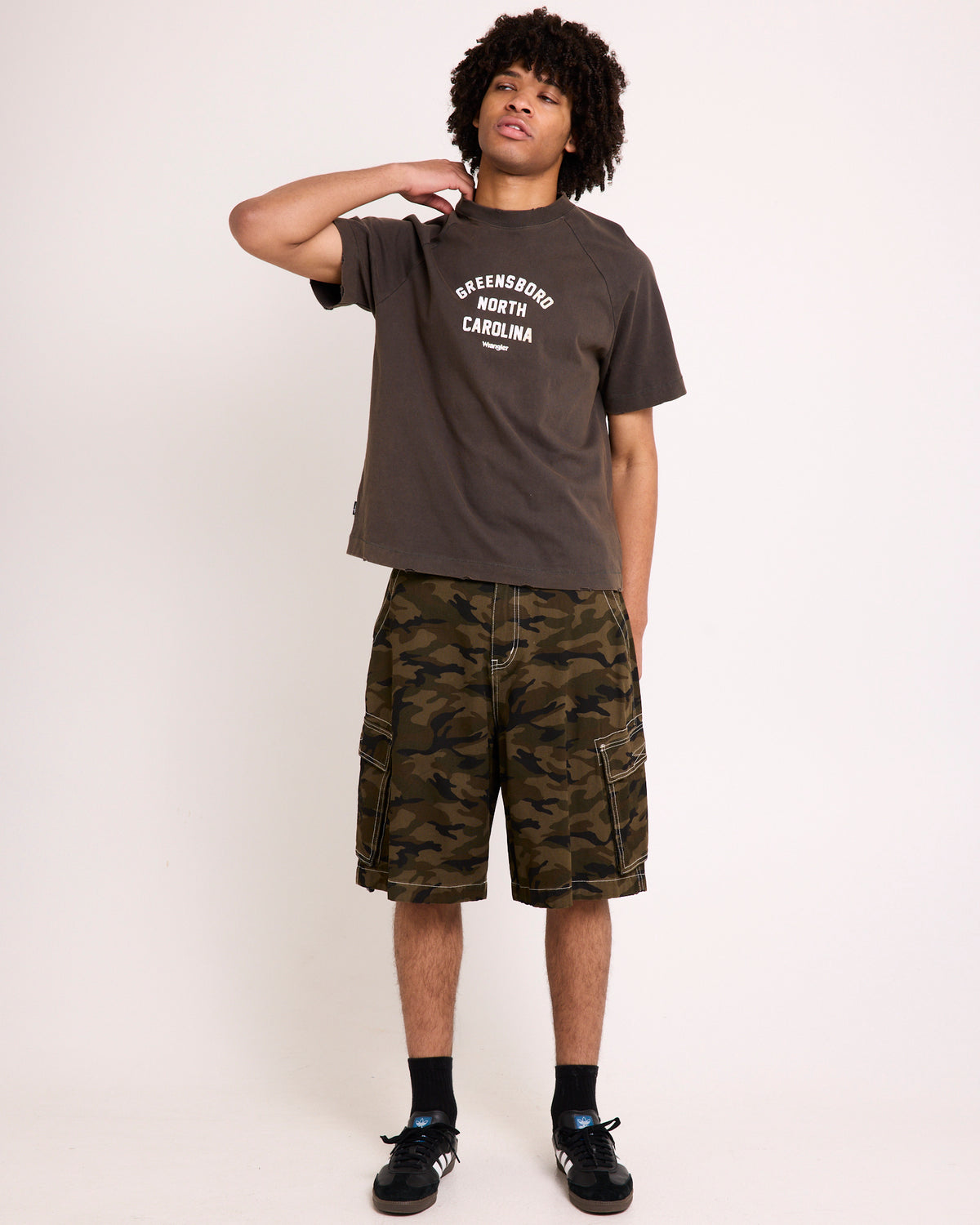 Greer Raglan T-Shirt DARK SLATE