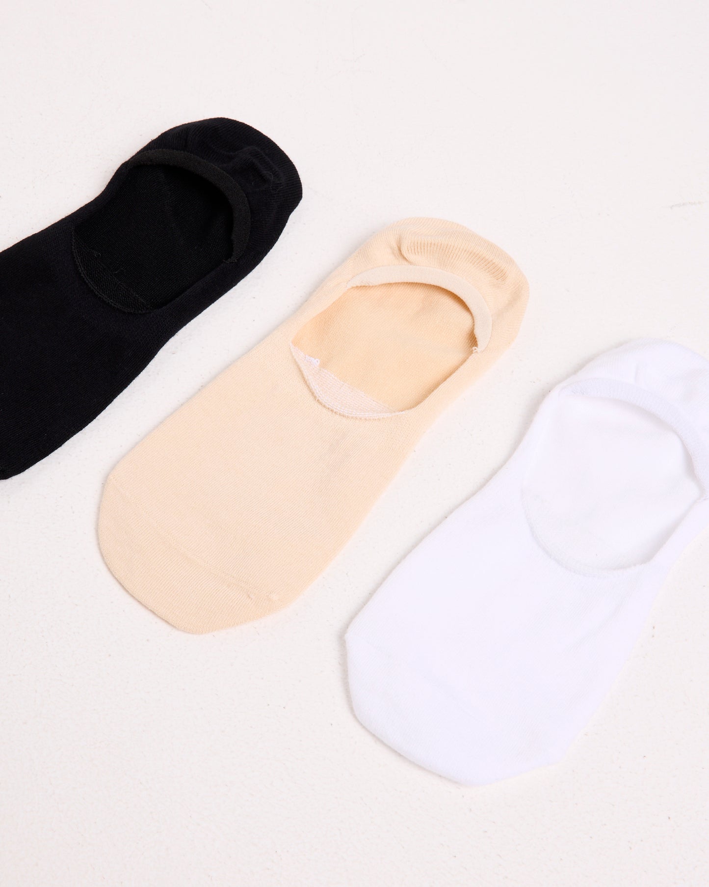 Womens Invisible Socks 3 Pack