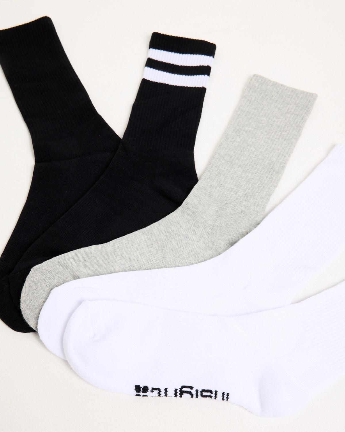 Mixed Crew Socks 5 Pack MULTI