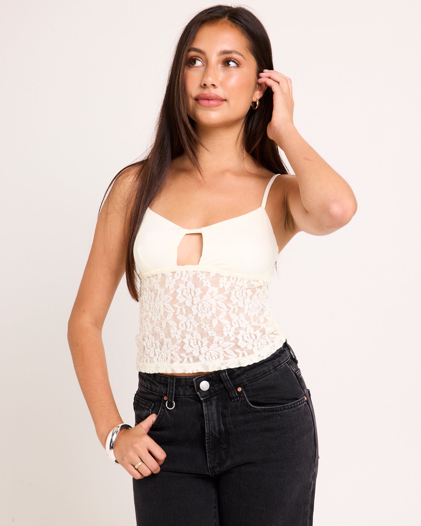 Gwen Lace Singlet