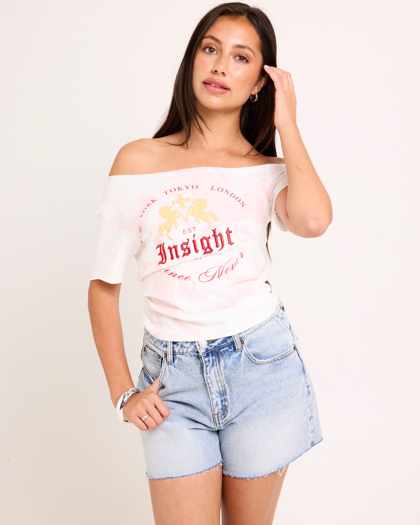 Emblem Slashed Tee