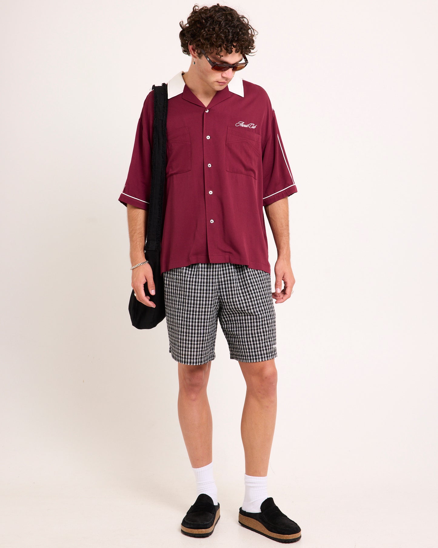 Welty Check Shorts