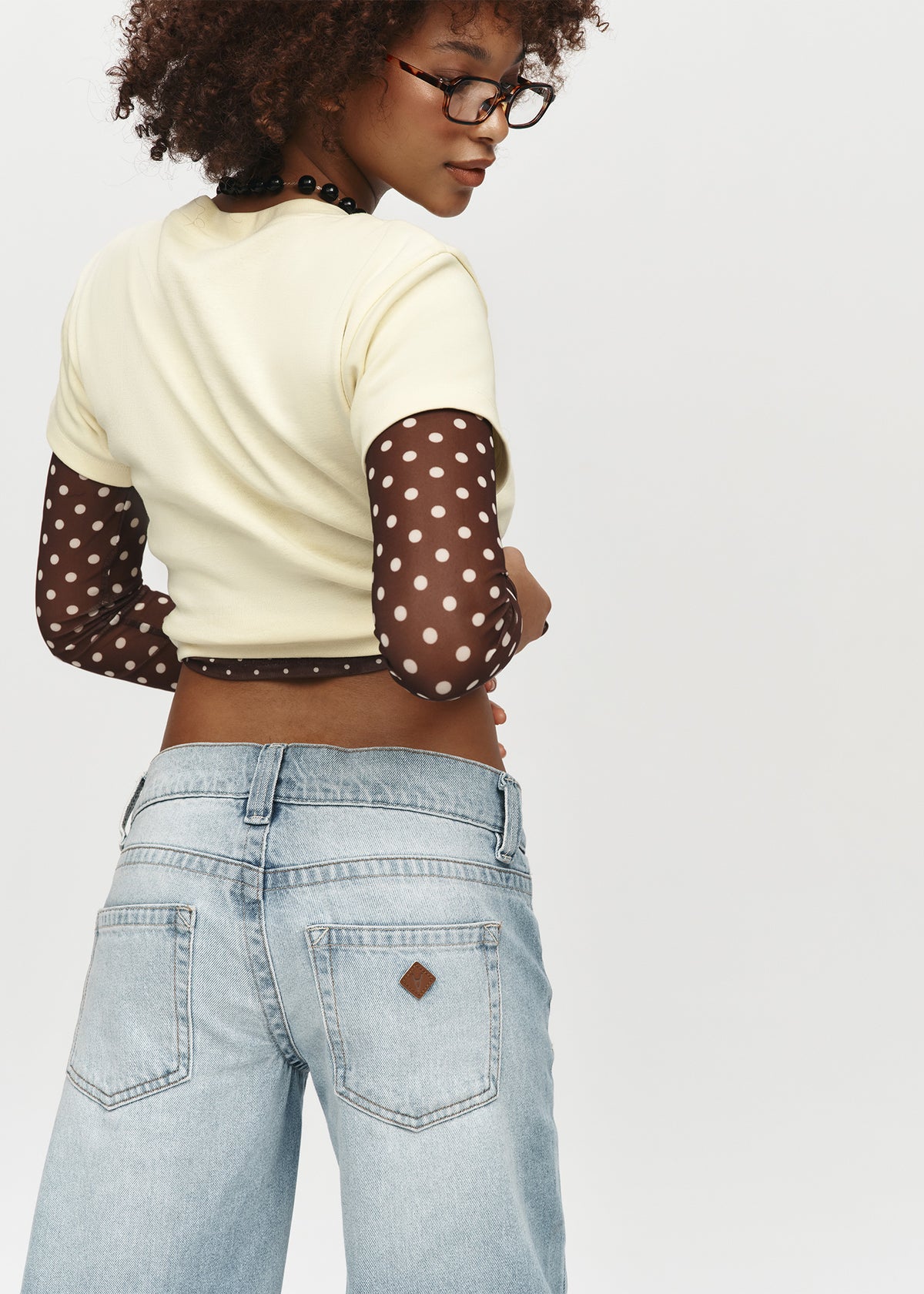 00 Super Low Wide Denim Jeans
