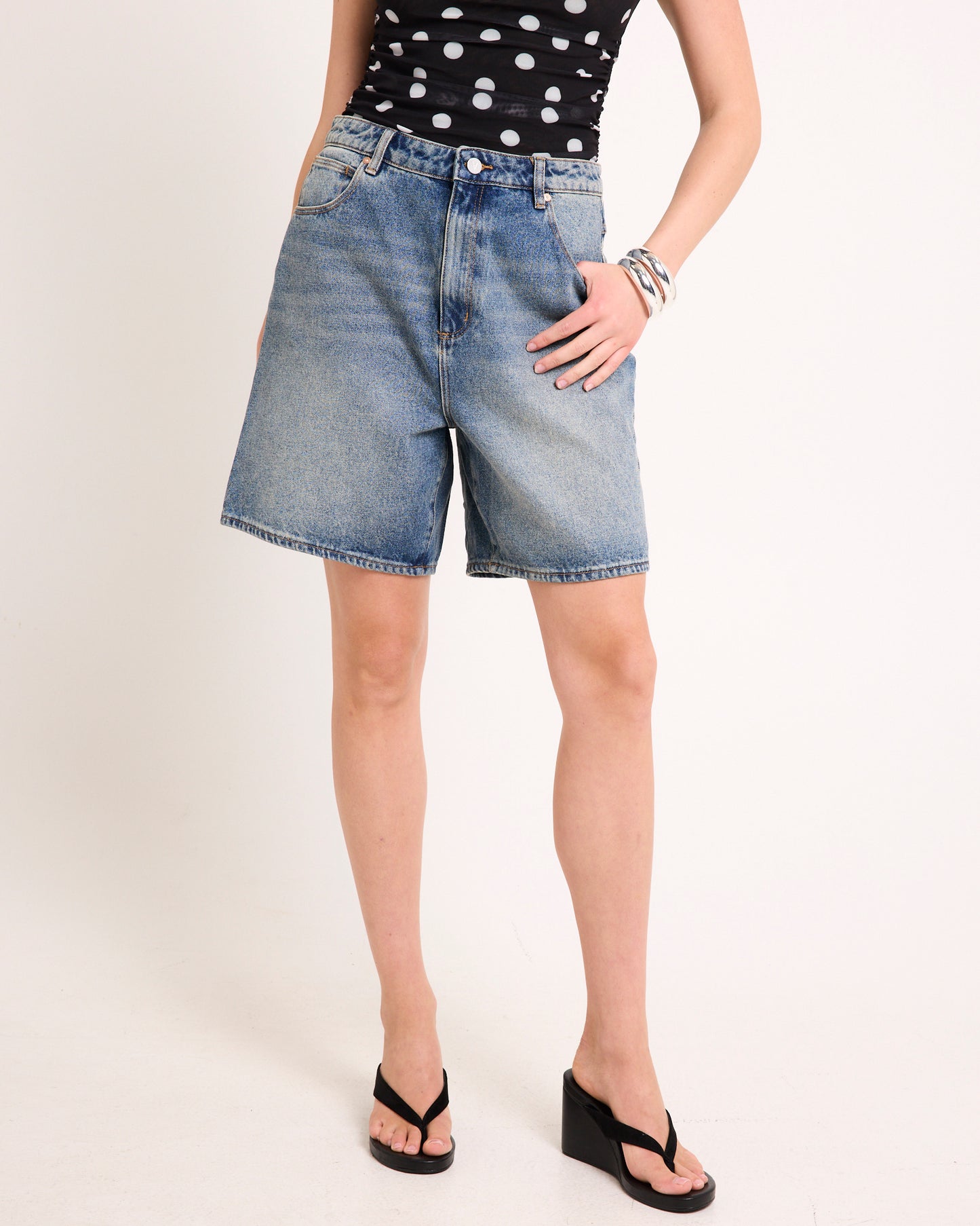 Carrie Denim Shorts Amalie