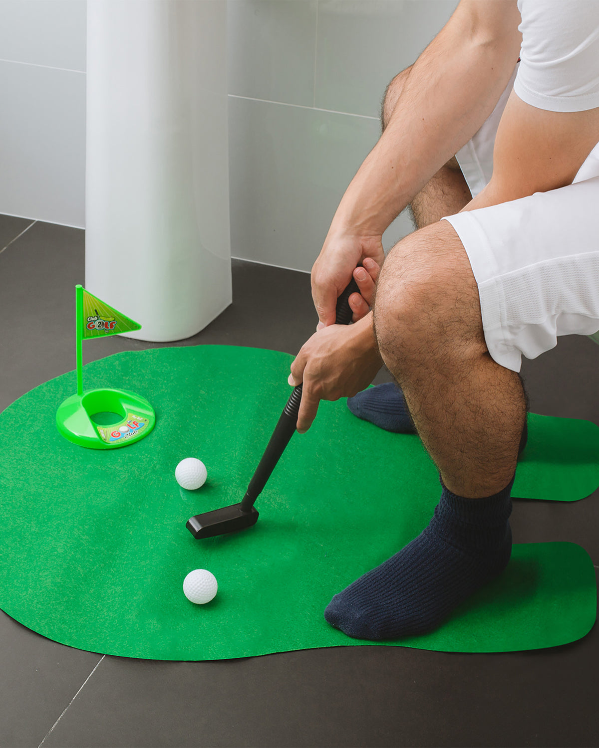 Toilet Slam Golf Game MULTI