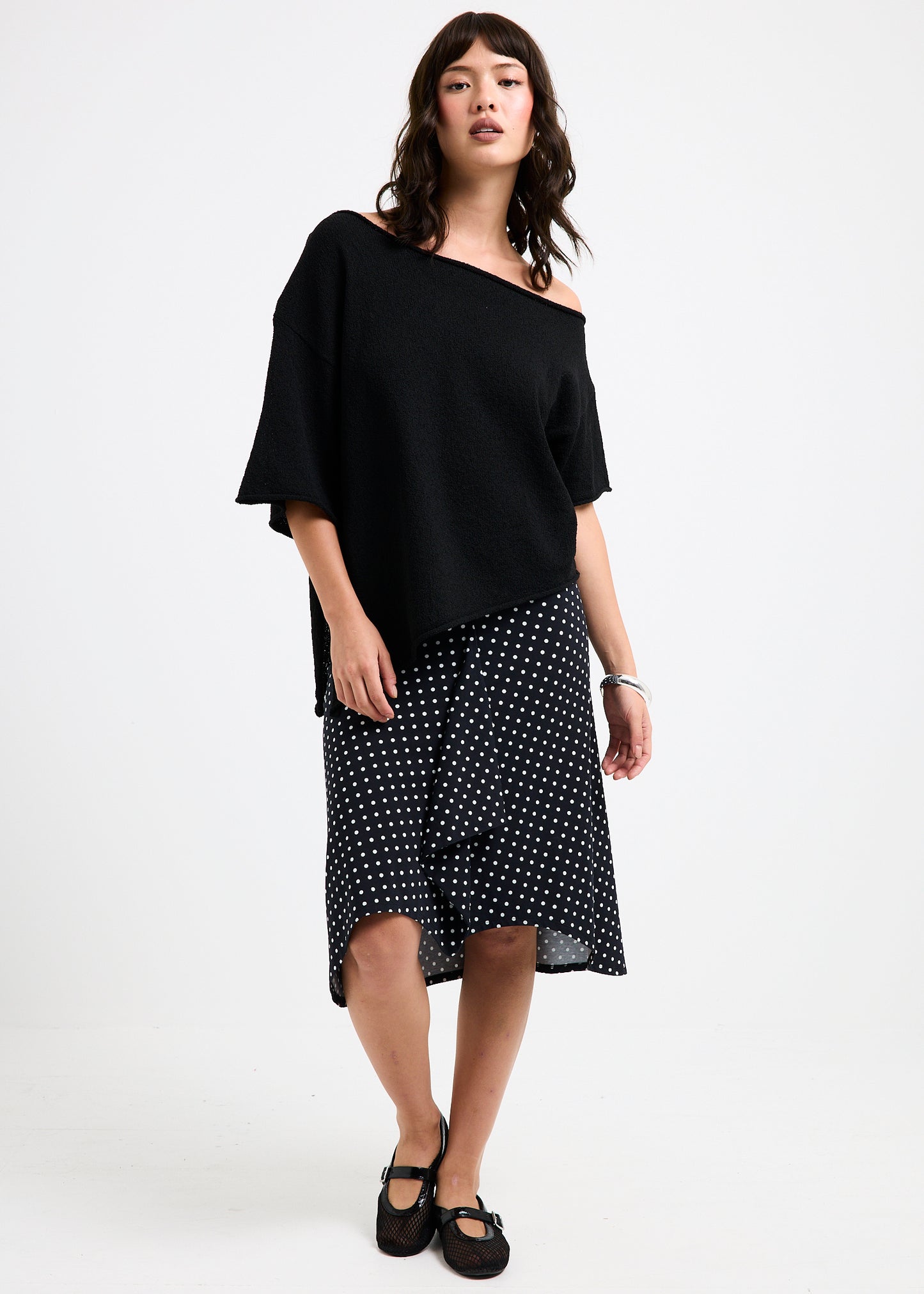 Asymmetric Knit Top