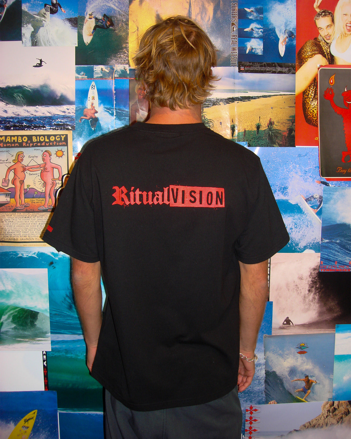 Teenage Zero Short Sleeve T-Shirt BLACK
