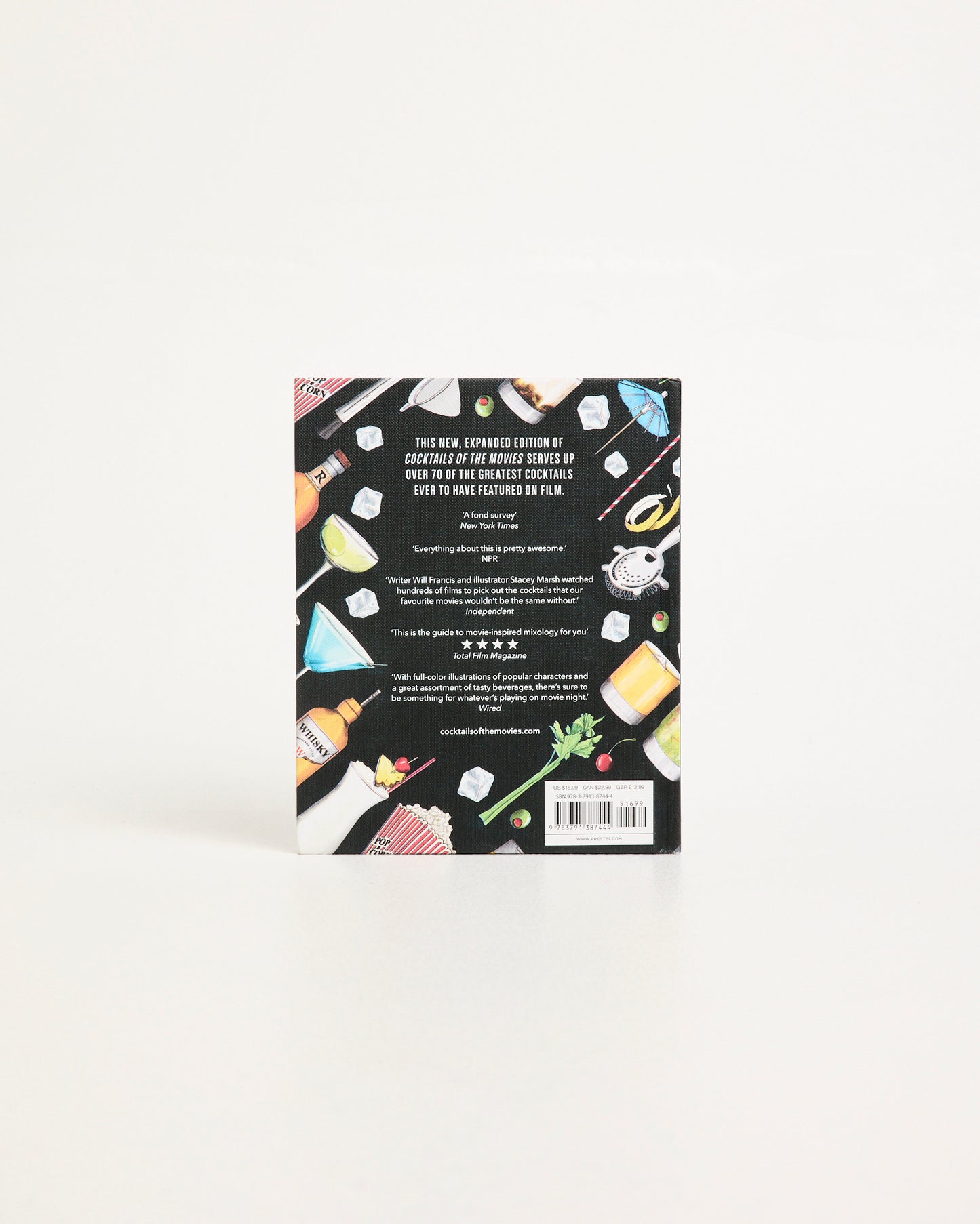 Cocktails of the Movies: An Illustrated Guide to Cinematic Mixology Book