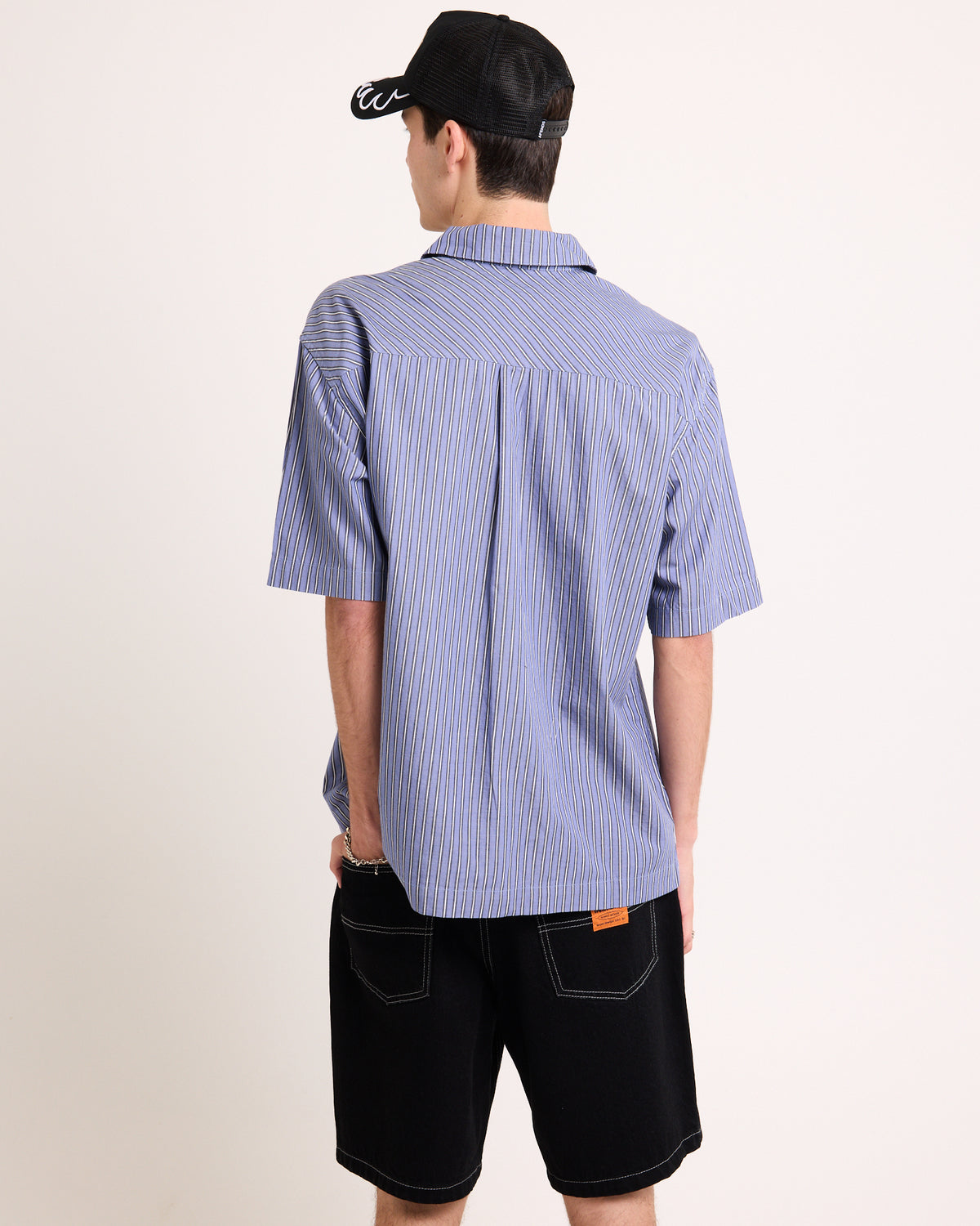 Shipwreck Stripe Short Sleeve Shirt MARLIN
