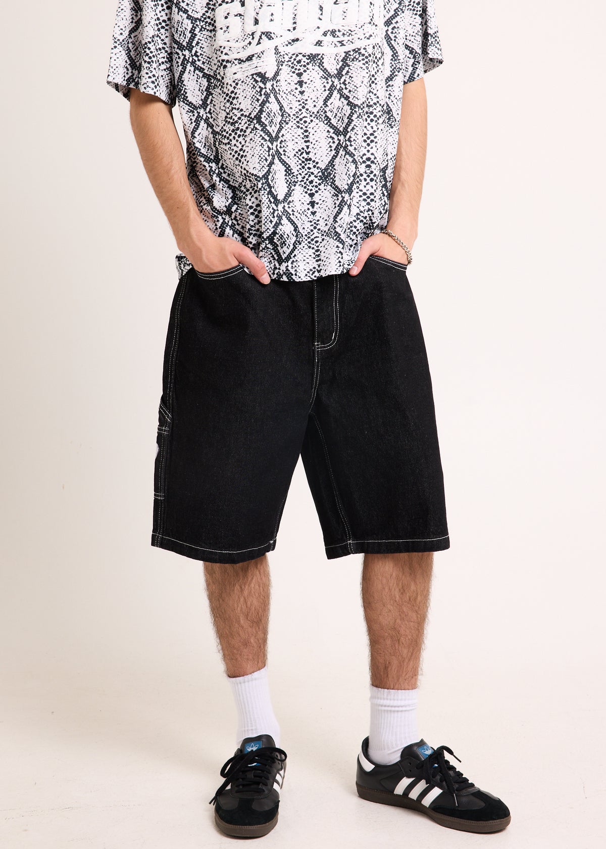 Supreme Jort SILVER BLACK