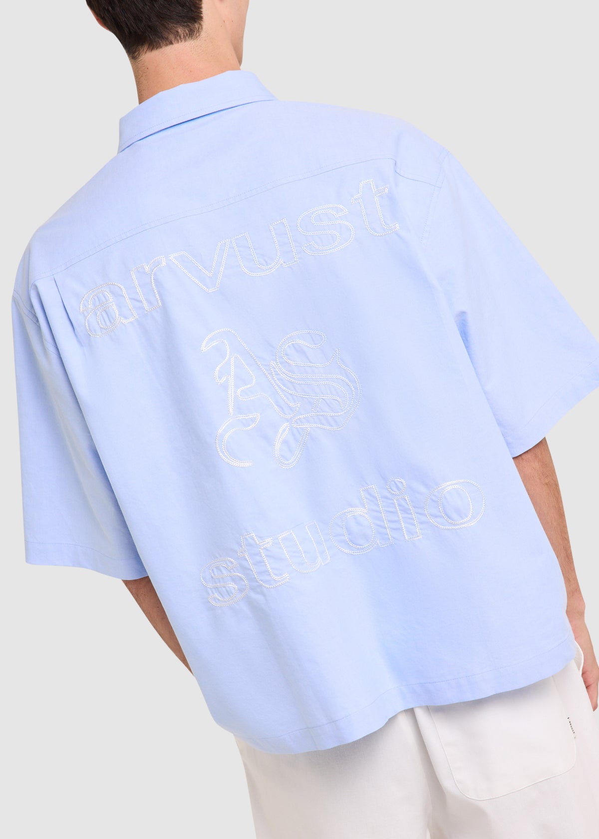 Manual Short Sleeve Shirt BLUE
