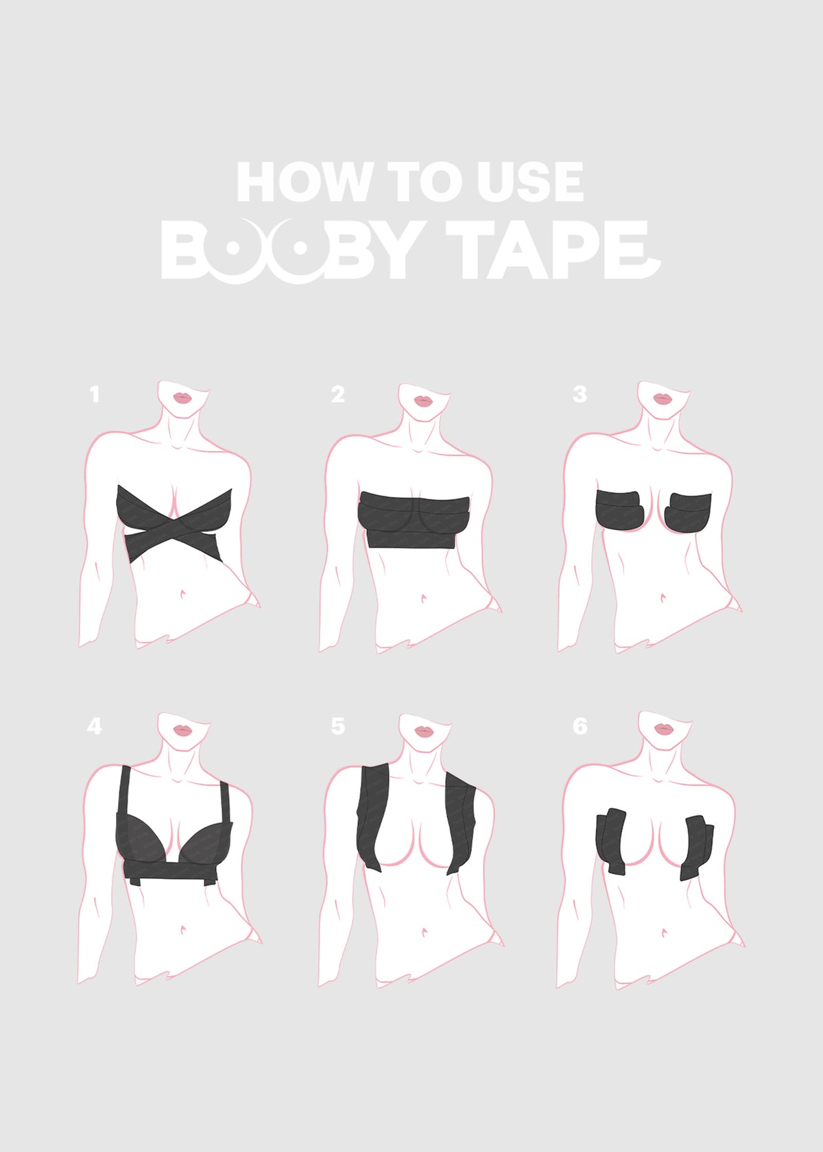 Booby Tape Black BLACK