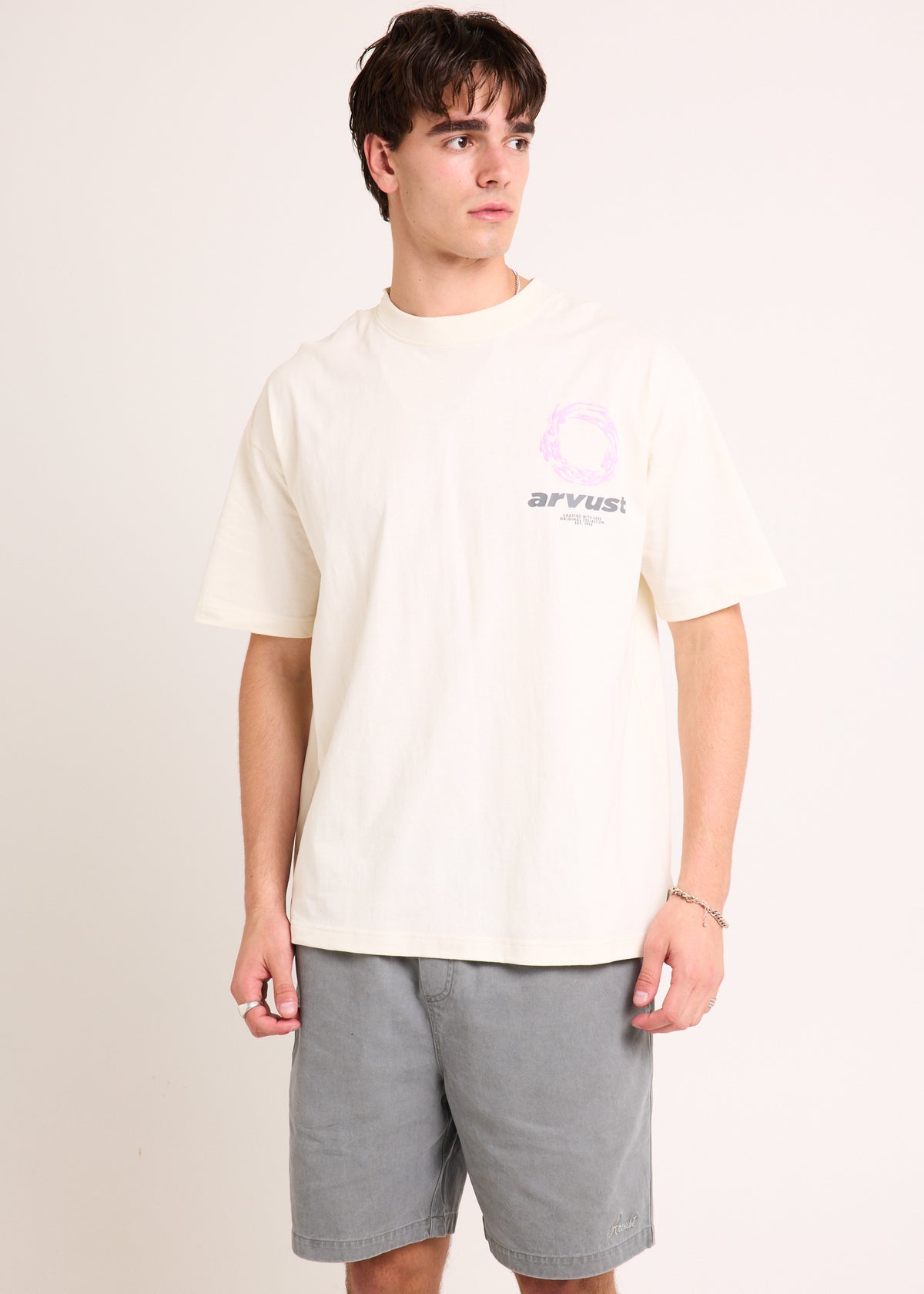 Crafted T-Shirt NATURAL