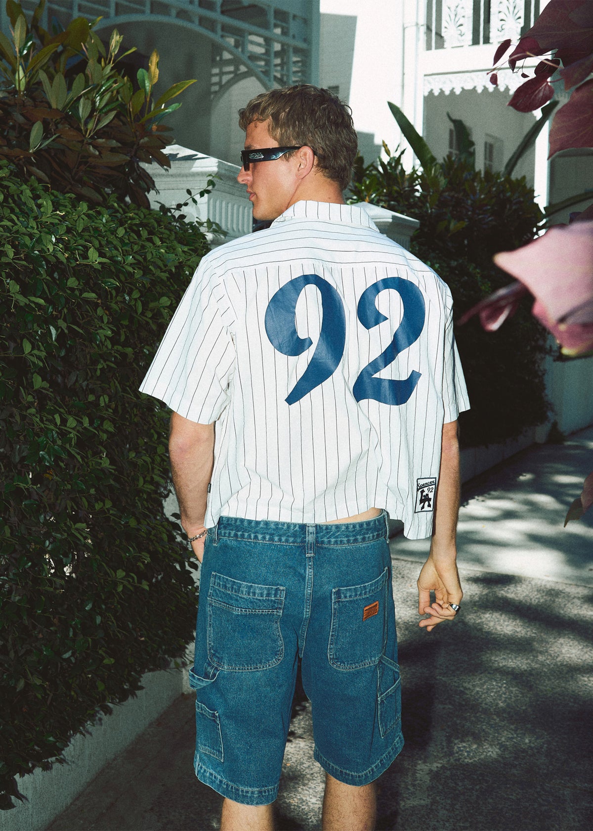 La Baseball Shirt WHITE