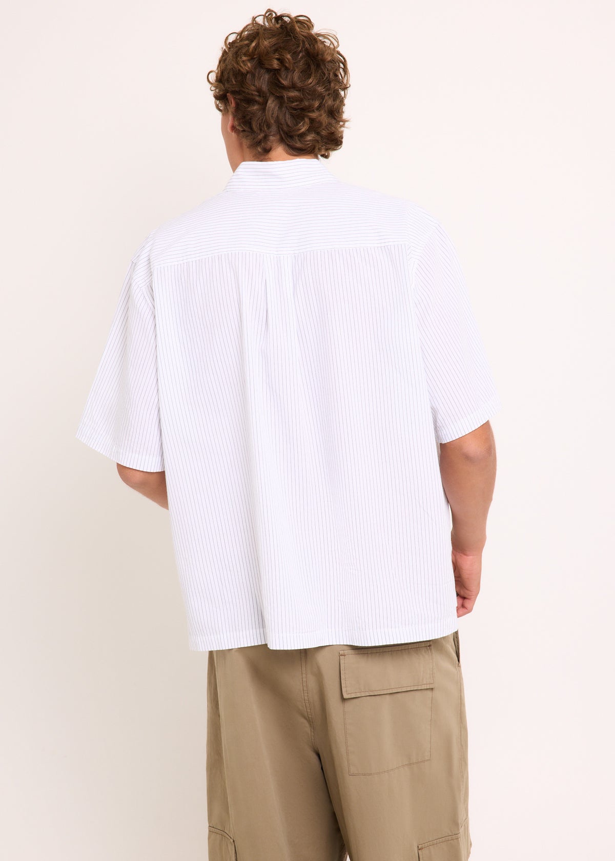 Supply Global Short Sleeve Shirt WHITE/BLACK