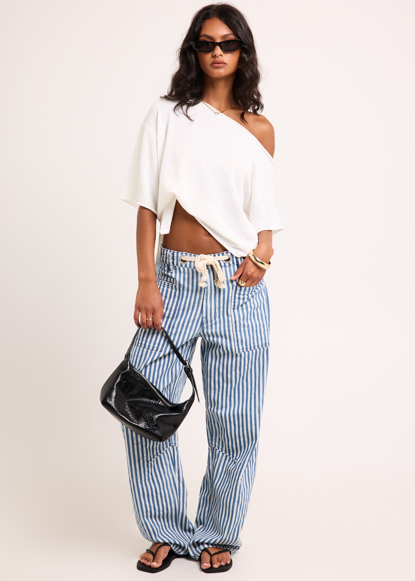 Asymmetric Knit Top