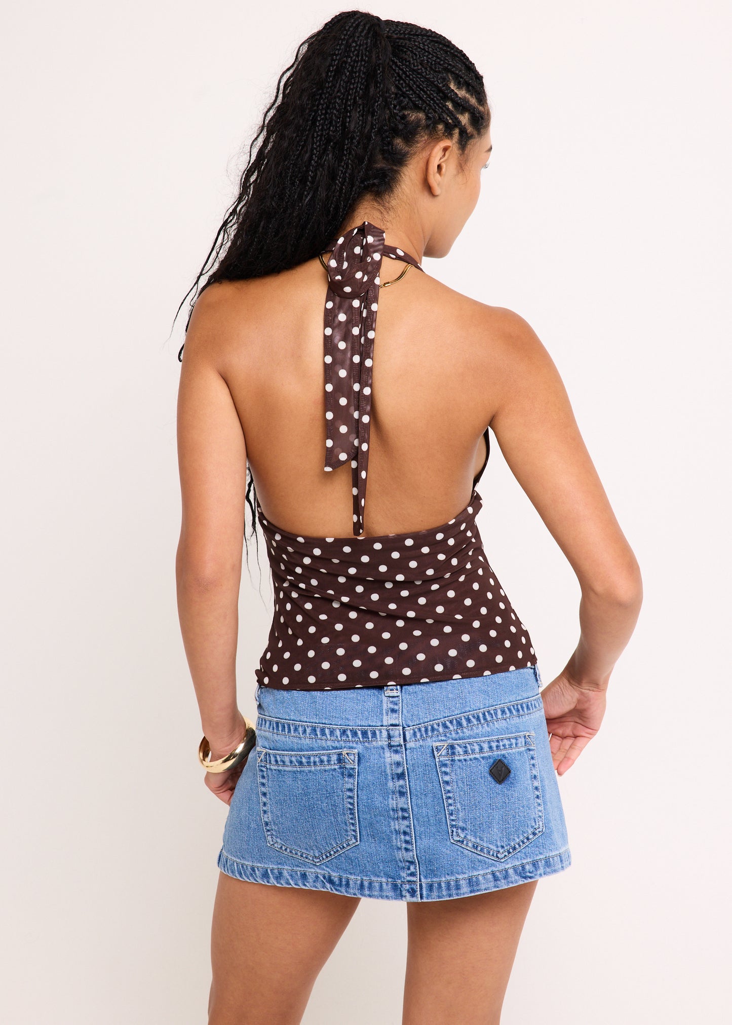 Ava Slinky Plunge Top