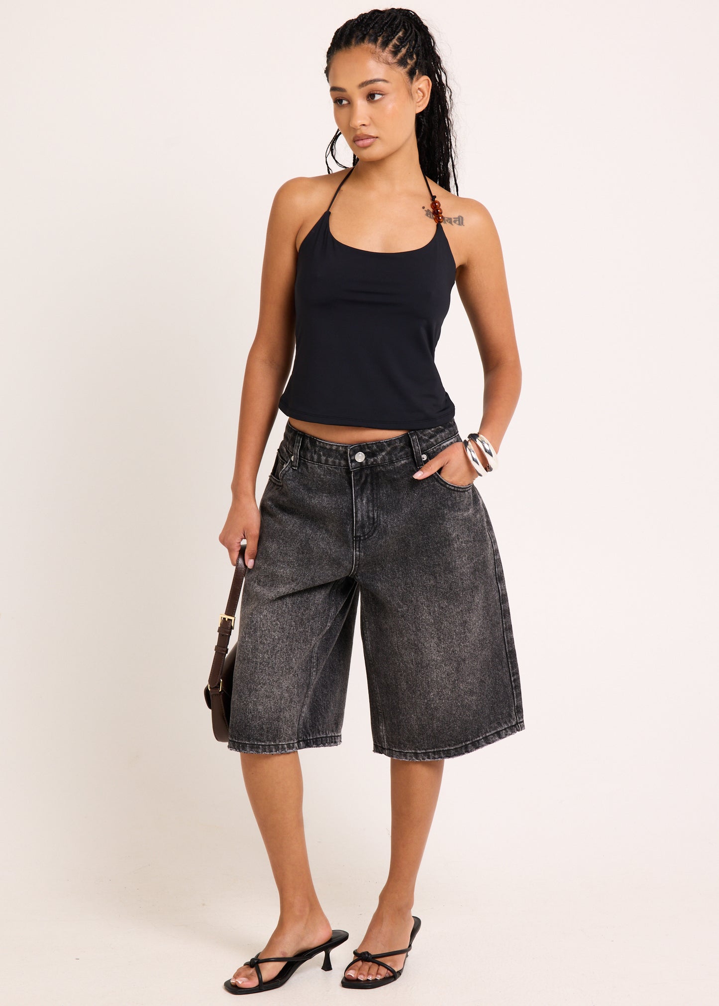 Tae Mega Baggy Denim Jorts