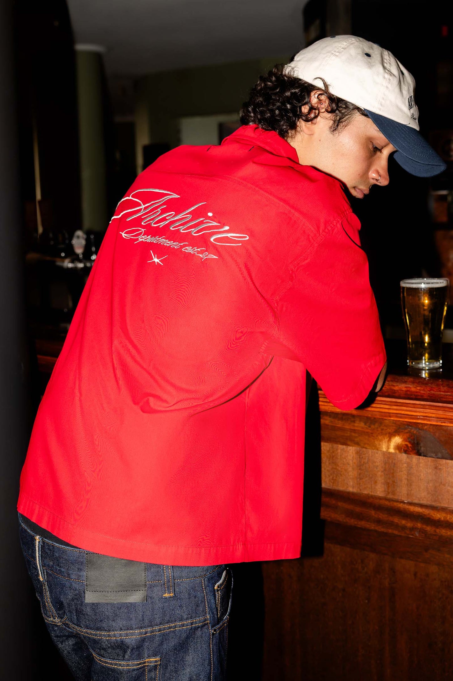 Script Short Sleeve Shirt