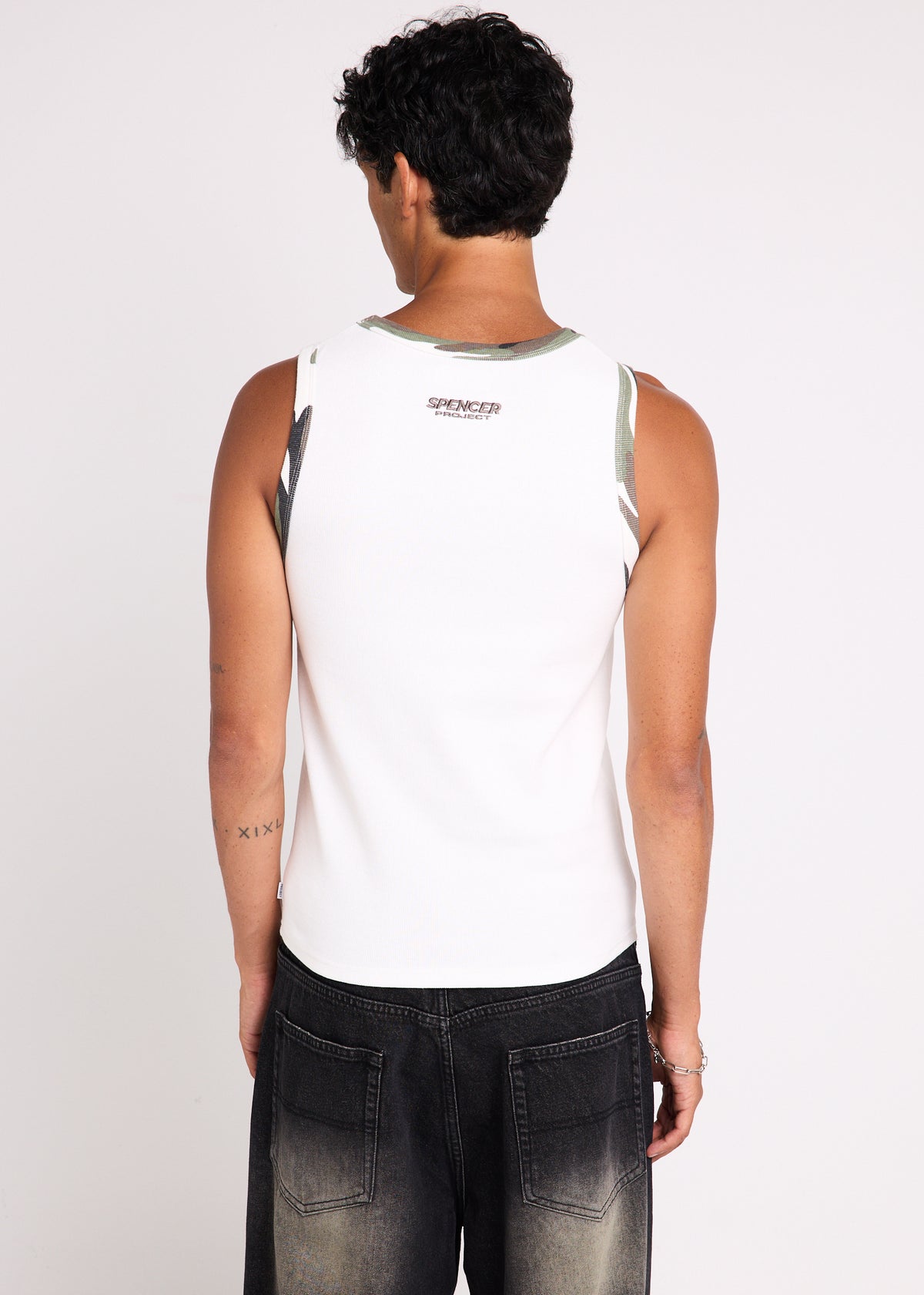 Culture Tank WHITE CAMO
